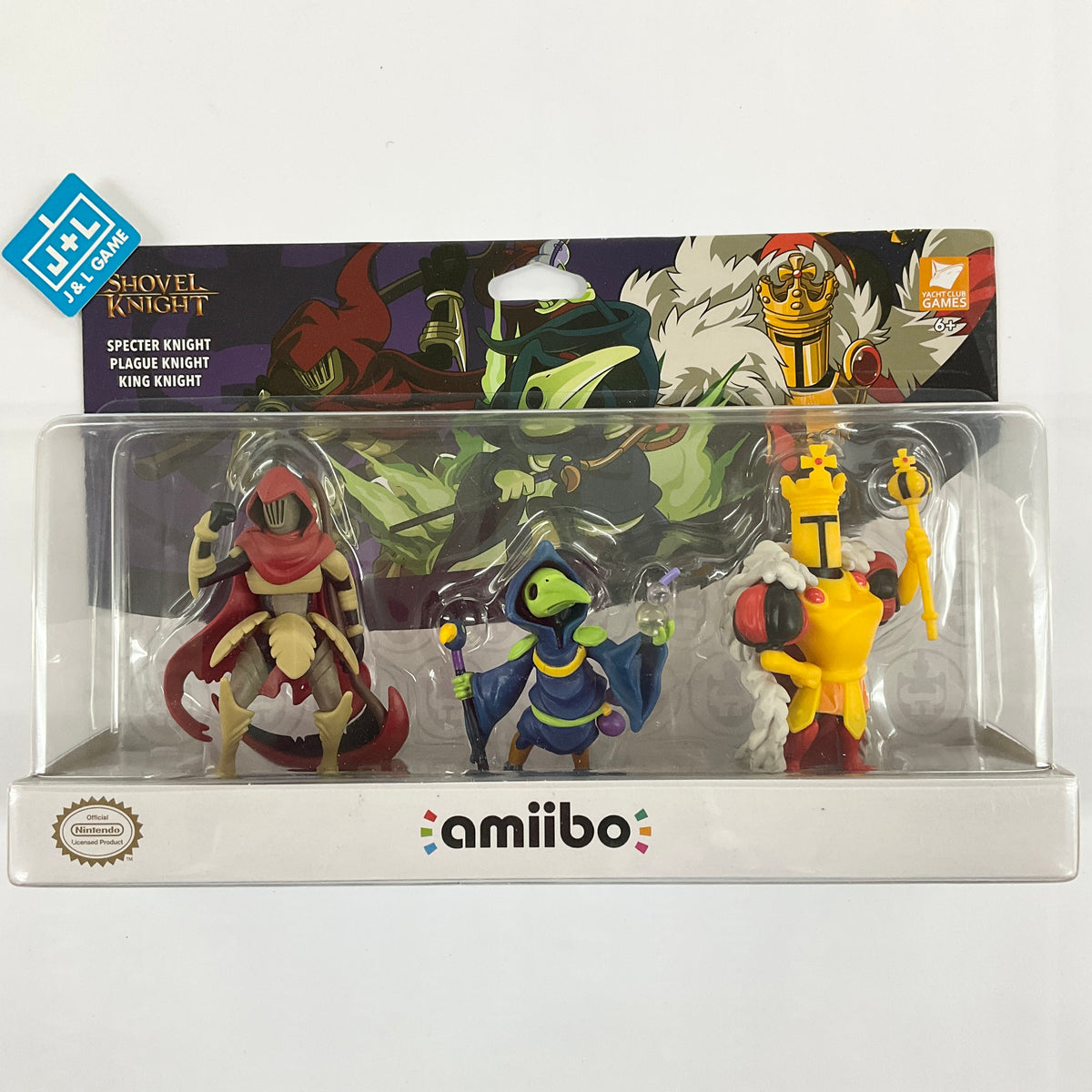 Shovel Knight Treasure Trove 3-Pack - (NSW) Nintendo Switch Amiibo 