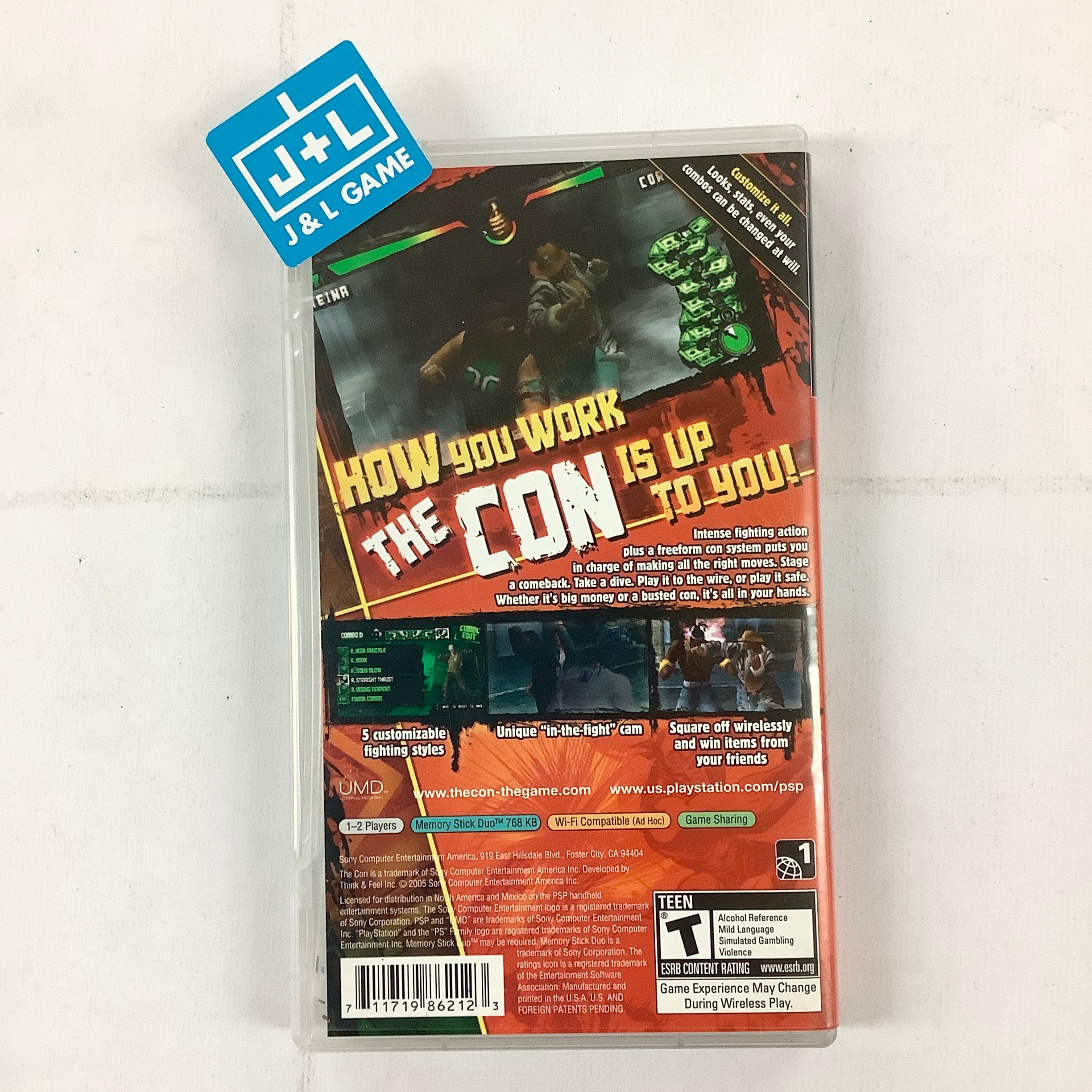 The Con - Sony PSP [Pre-Owned] | J&L Game