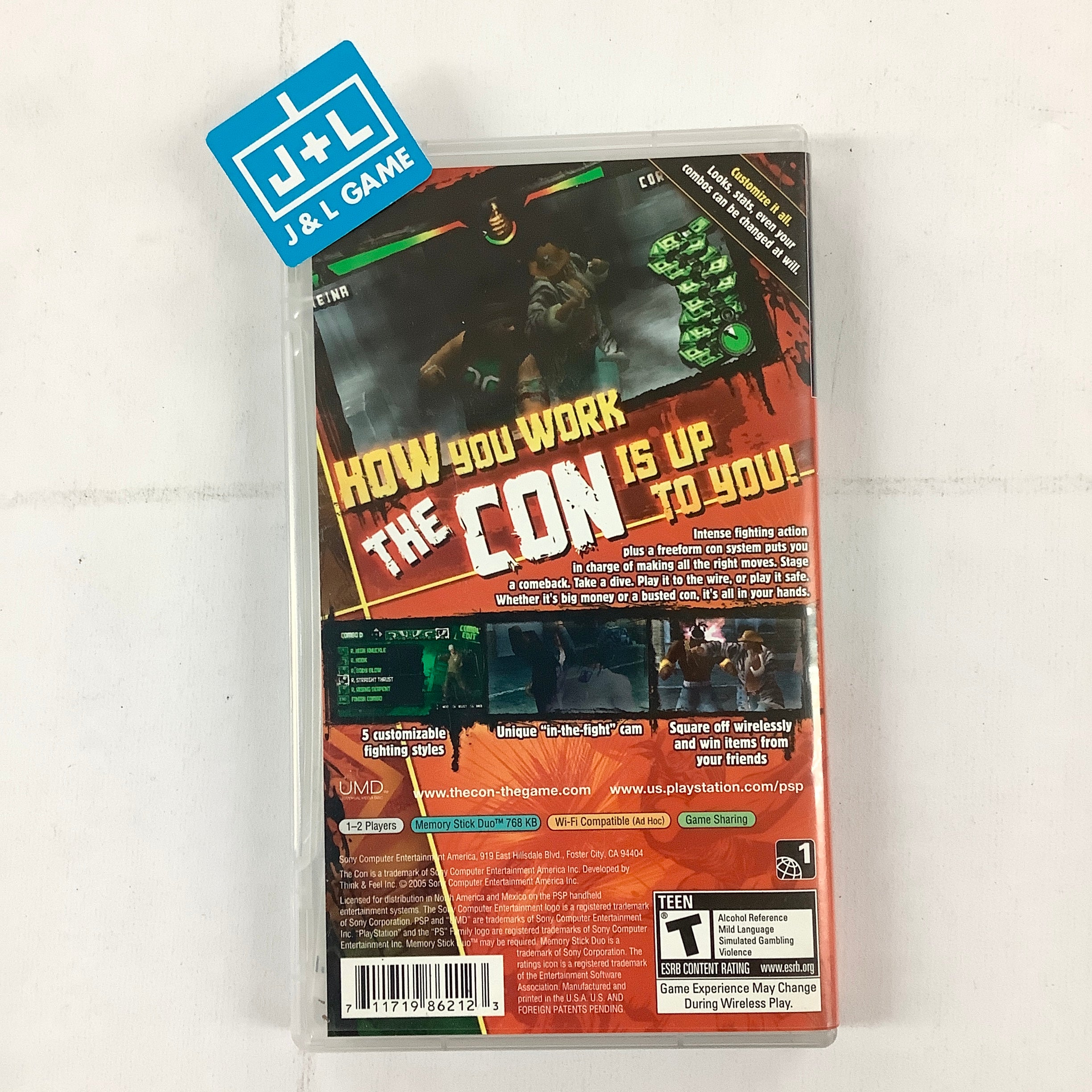 The Con - Sony PSP [Pre-Owned] Video Games SCEA   