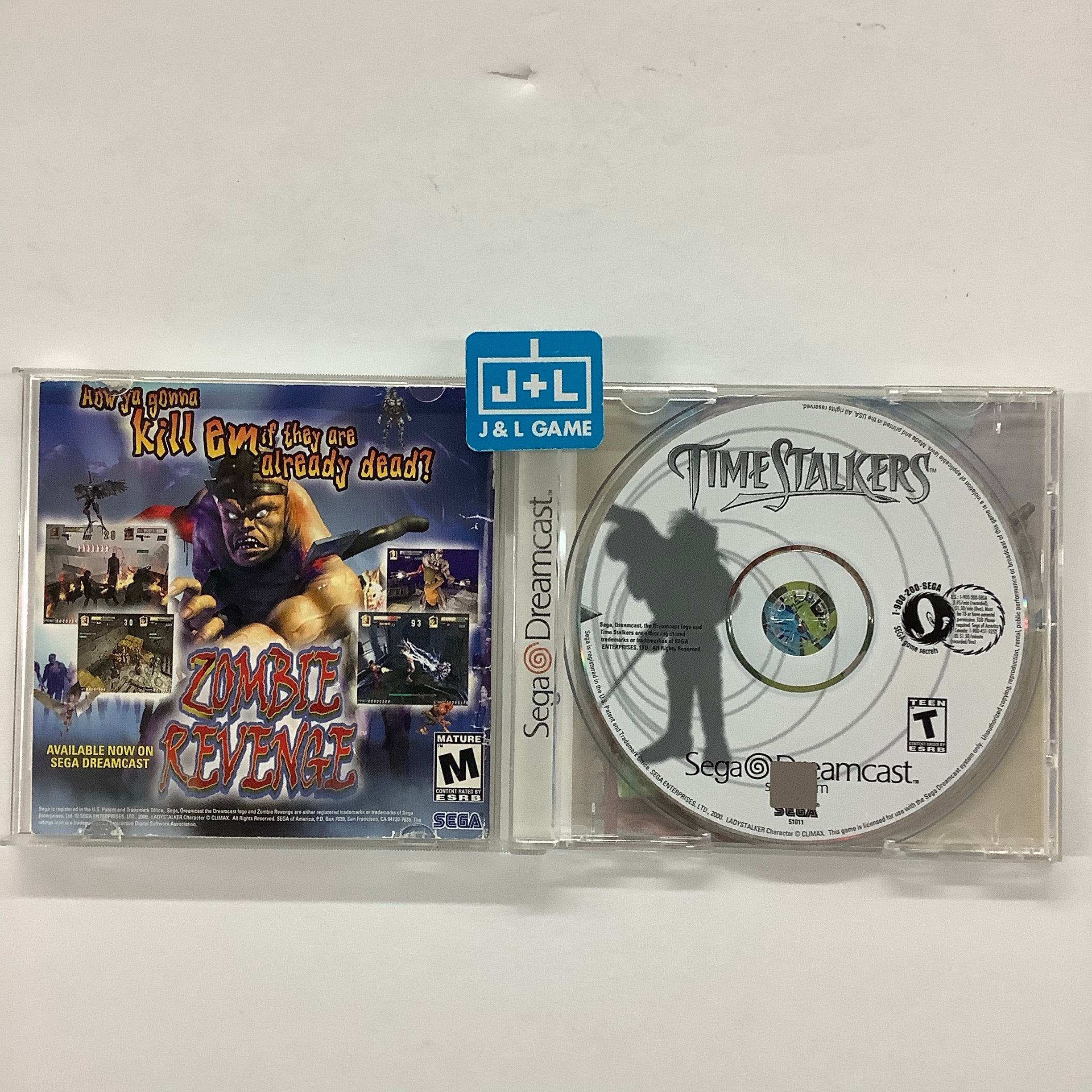 Time Stalkers - (DC) SEGA Dreamcast  [Pre-Owned] Video Games Sega   