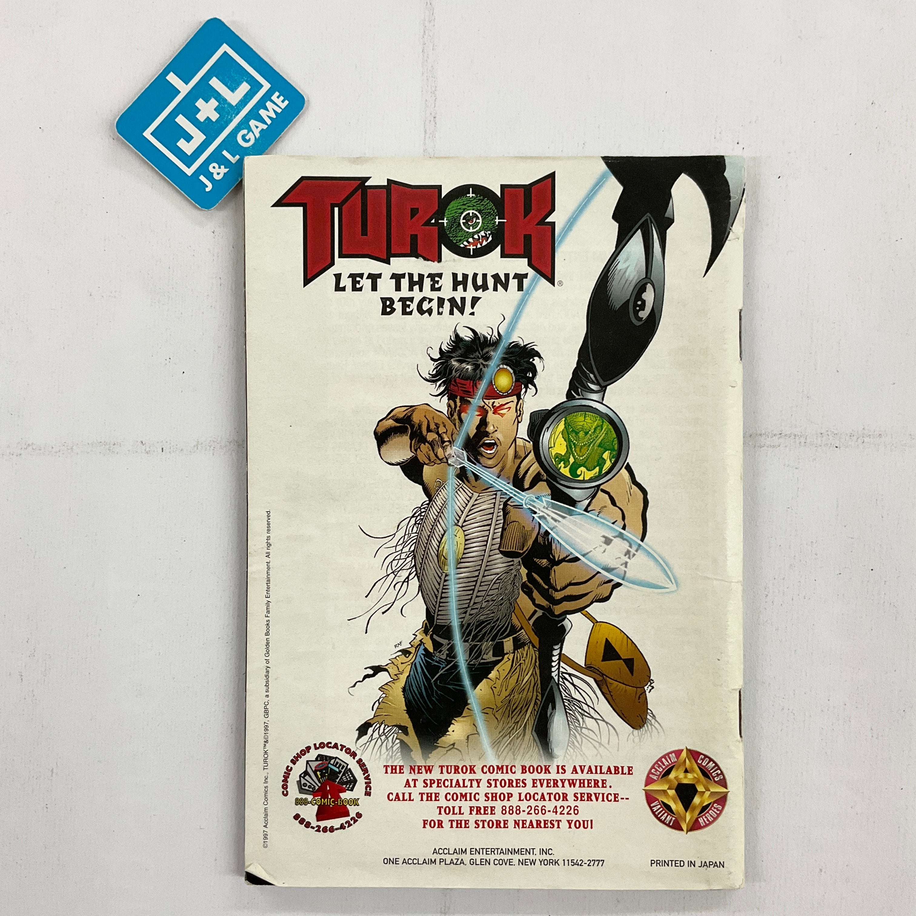Turok: Dinosaur Hunter - (N64) Nintendo 64 [Pre-Owned] | J&L Game