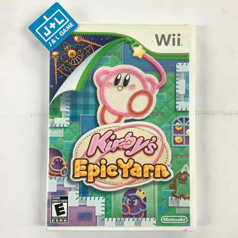 Kirby's Epic Yarn - Nintendo Wii [Pre-Owned] Video Games Nintendo   