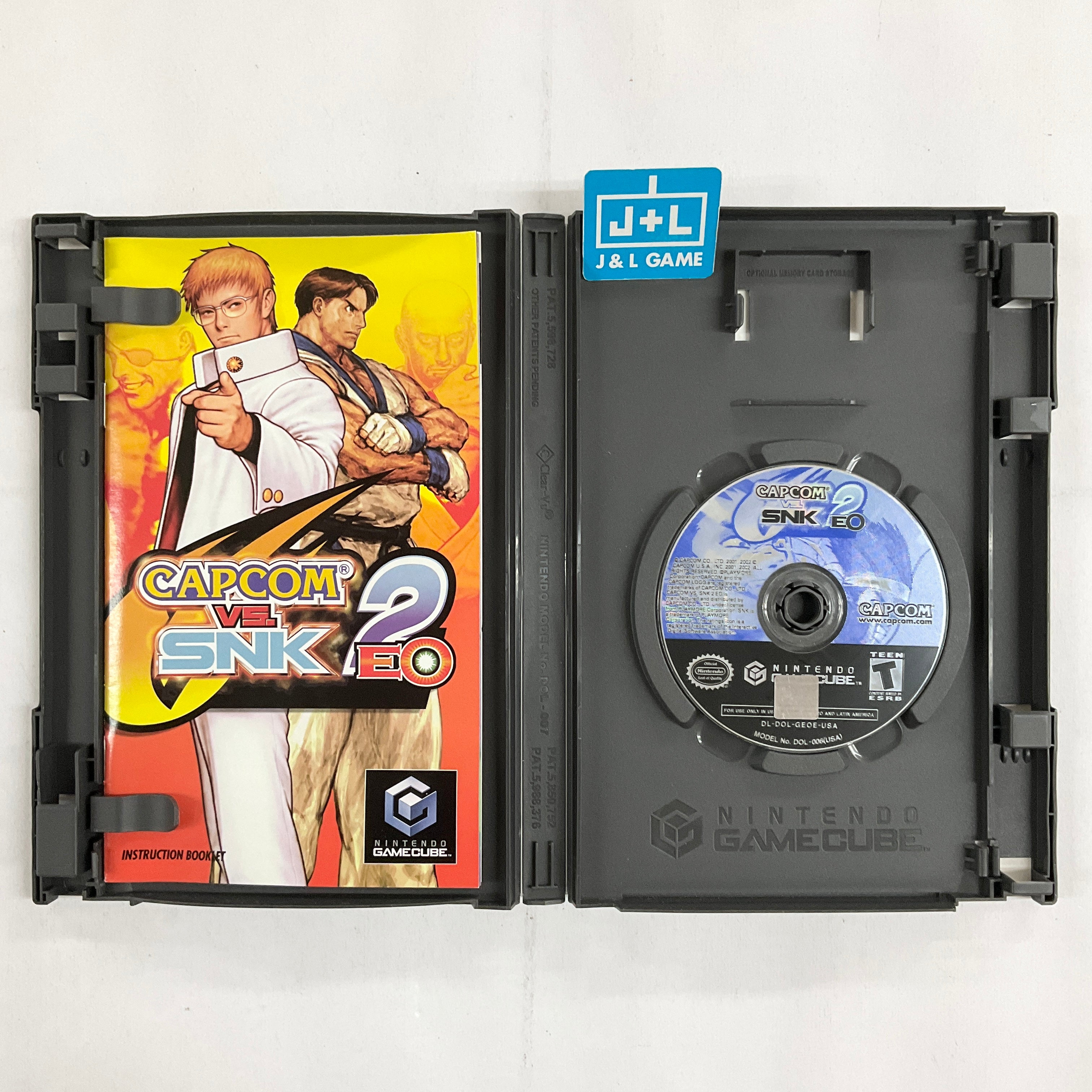 Capcom vs. SNK 2 EO - (GC) GameCube [Pre-Owned] Video Games Capcom   