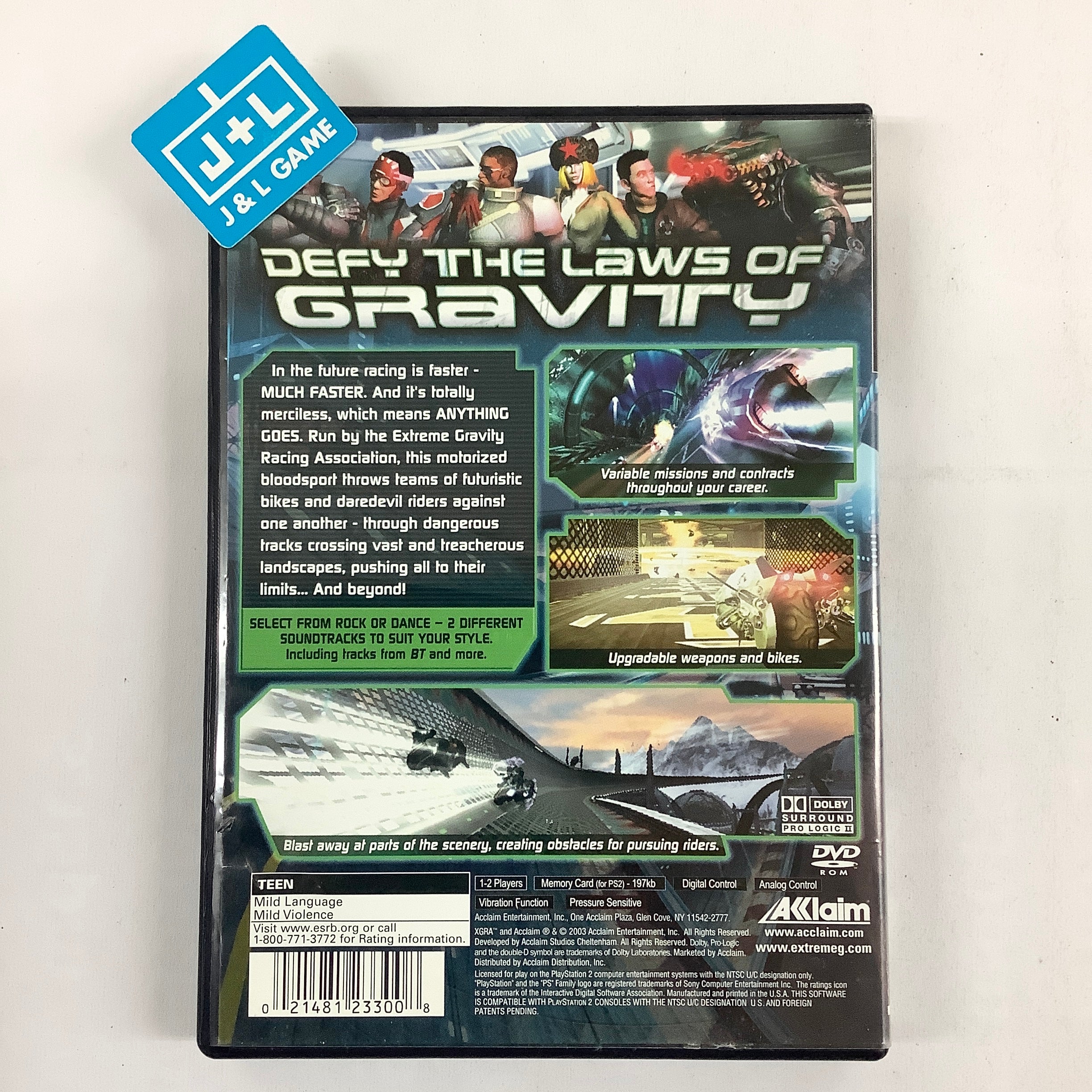 XGRA: Extreme-G Racing Association - (PS2) PlayStation 2 [Pre-Owned ...