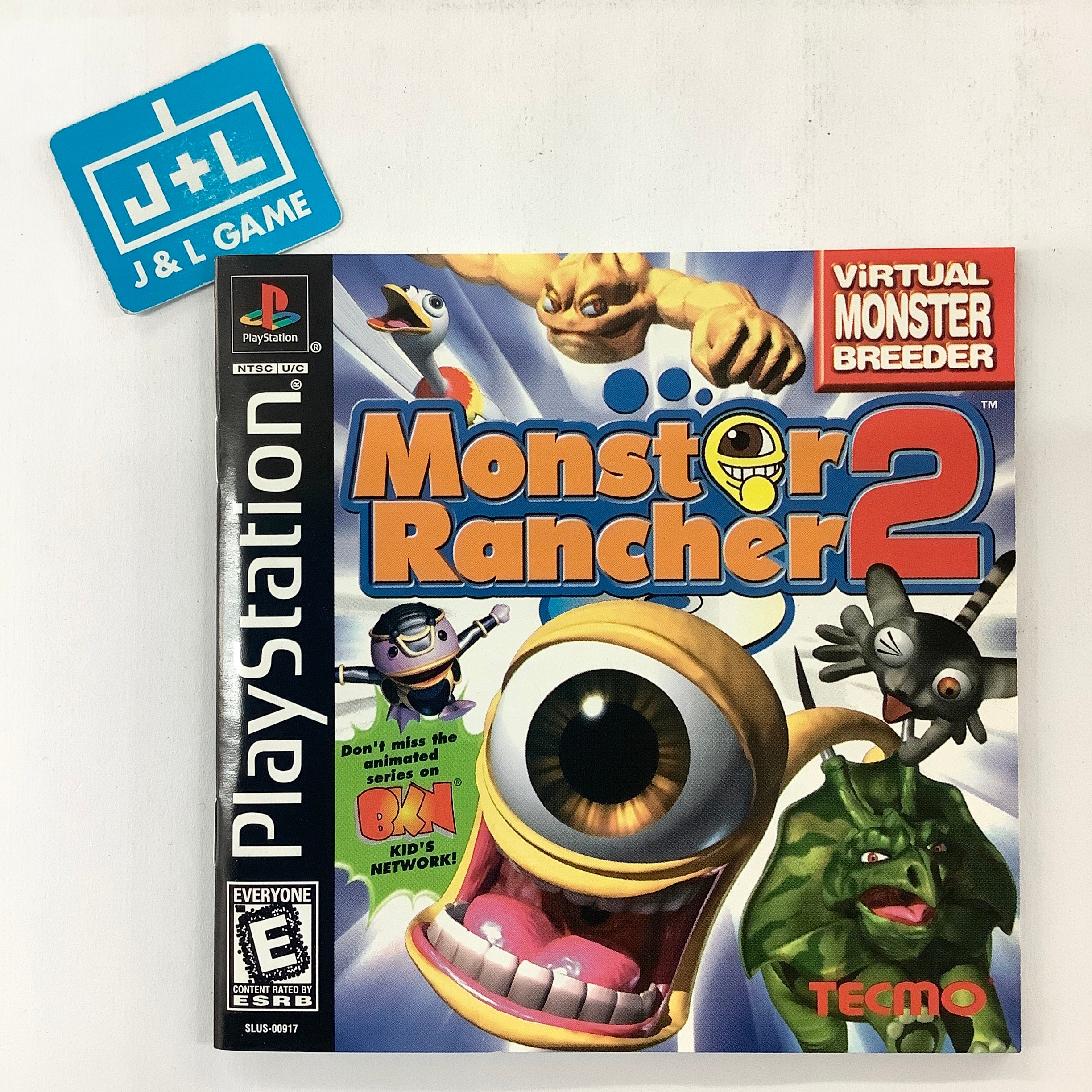 Monster Rancher 2 - (PS1) PlayStation 1 [Pre-Owned] Video Games Tecmo   