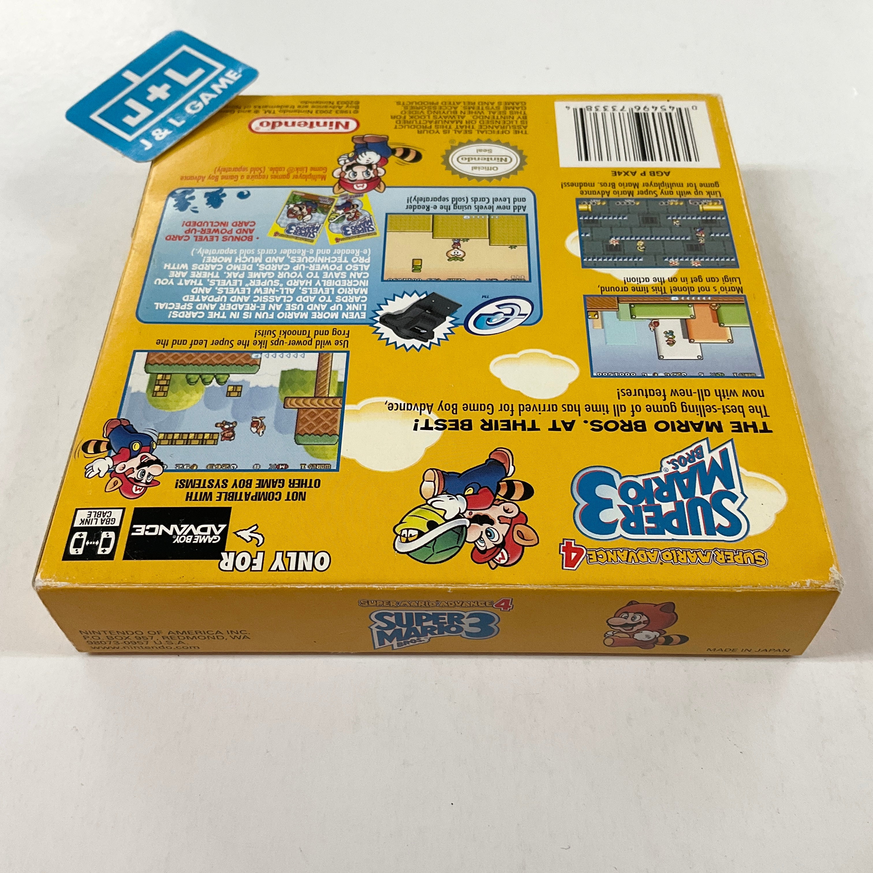Super Mario Advance 4: Super Mario Bros. 3 - (GBA) Game Boy Advance [Pre-Owned] Video Games Nintendo   