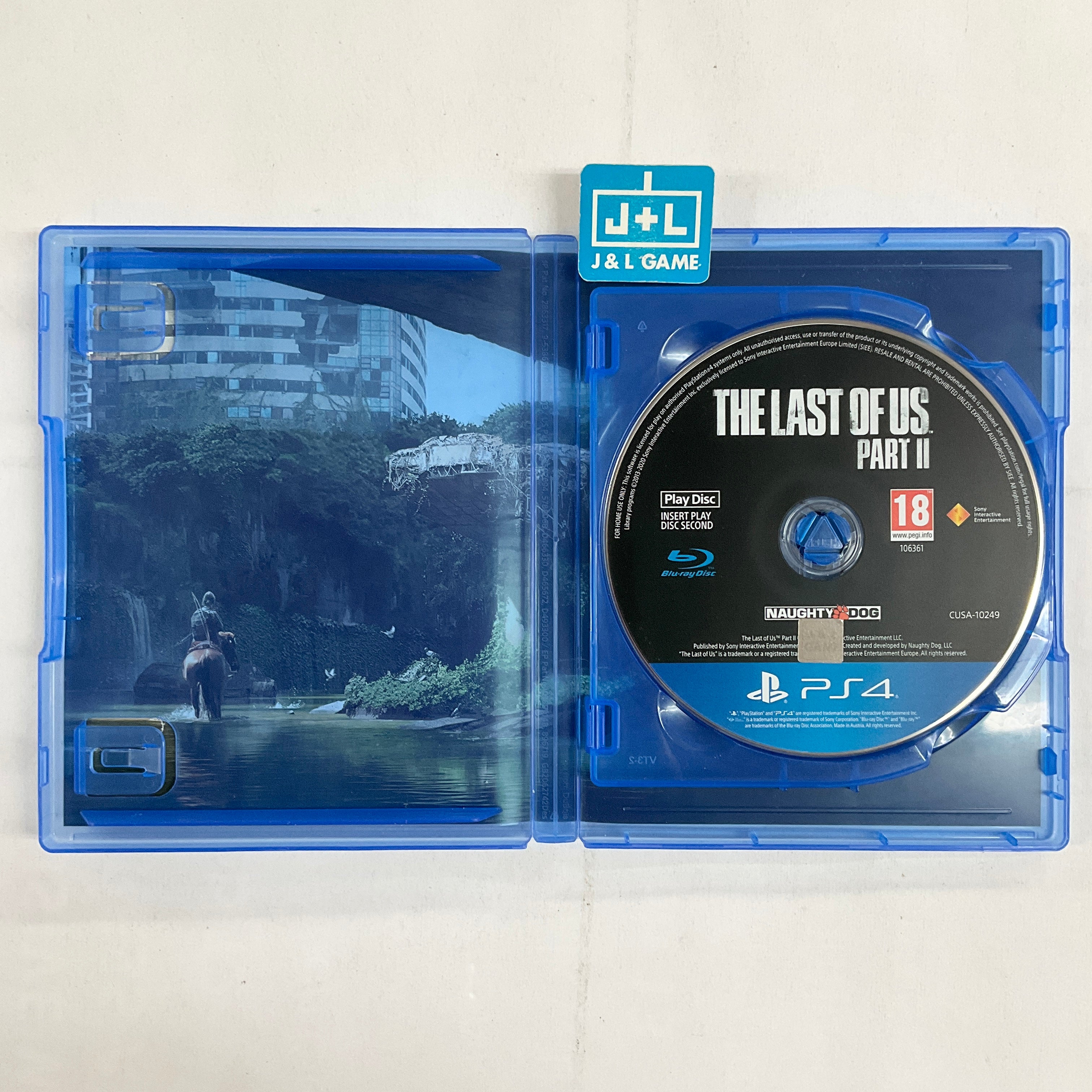 The Last of Us Part II - (PS4) PlayStation 4 [Pre-Owned] (European Import) Video Games Playstation   