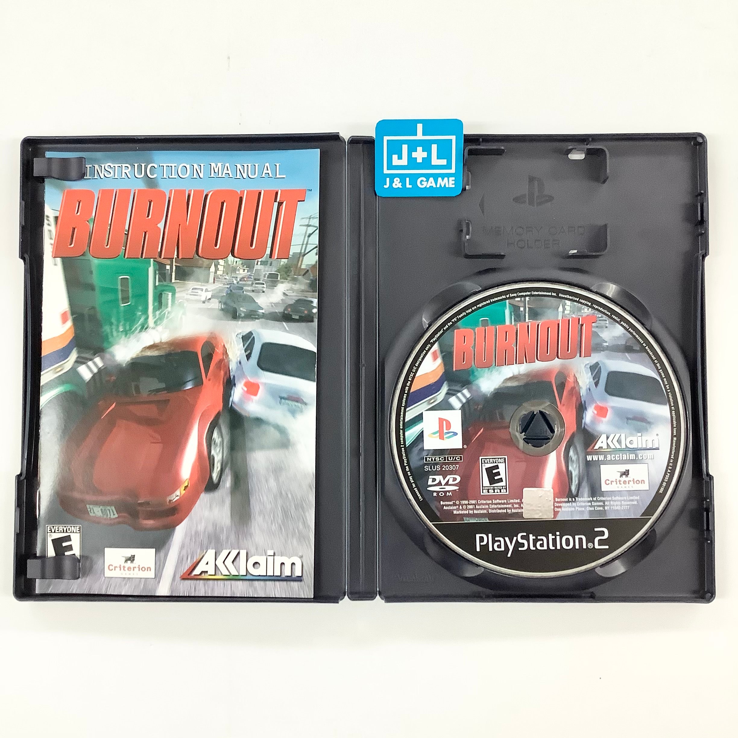 Burnout - (PS2) PlayStation 2 [Pre-Owned] Video Games Acclaim   