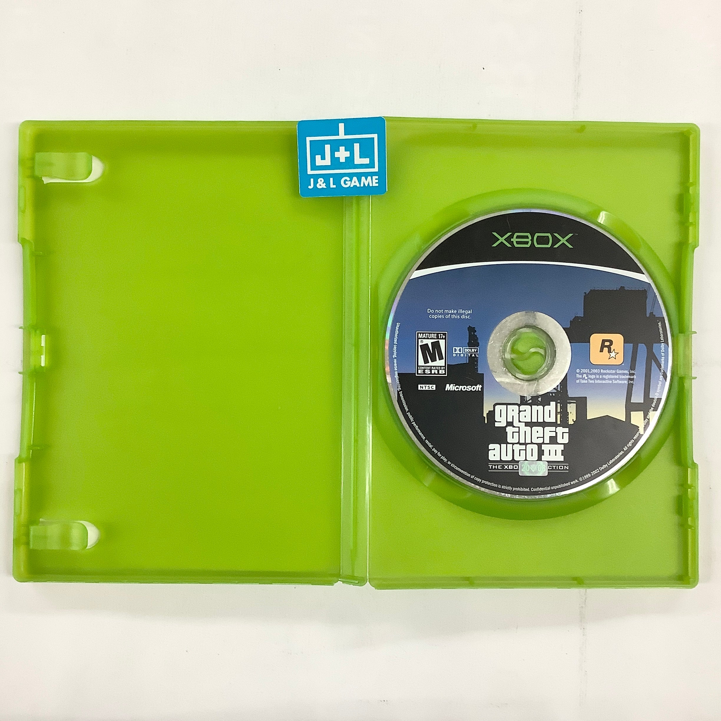 Grand Theft Auto III (The Xbox Collection) - Xbox [Pre-Owned] Video Games Rockstar Games   