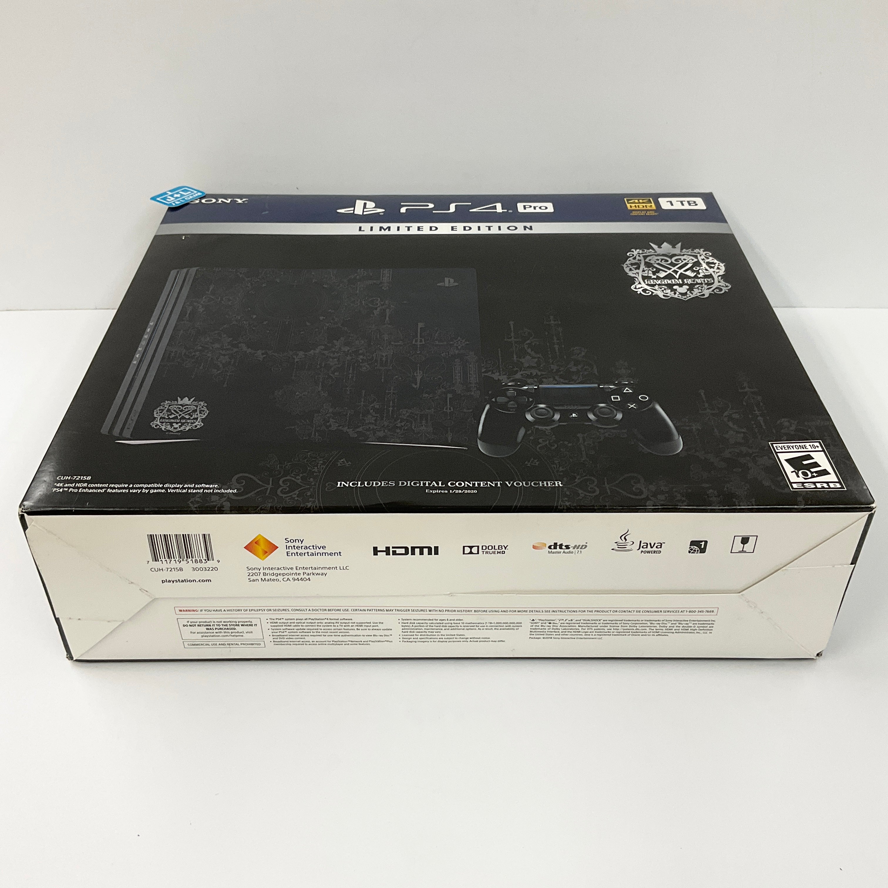 PS4 pro edition Kingdom Hearts 1TO - Consoles PS4 pro edition Kingdom Hearts 1TO - Consoles