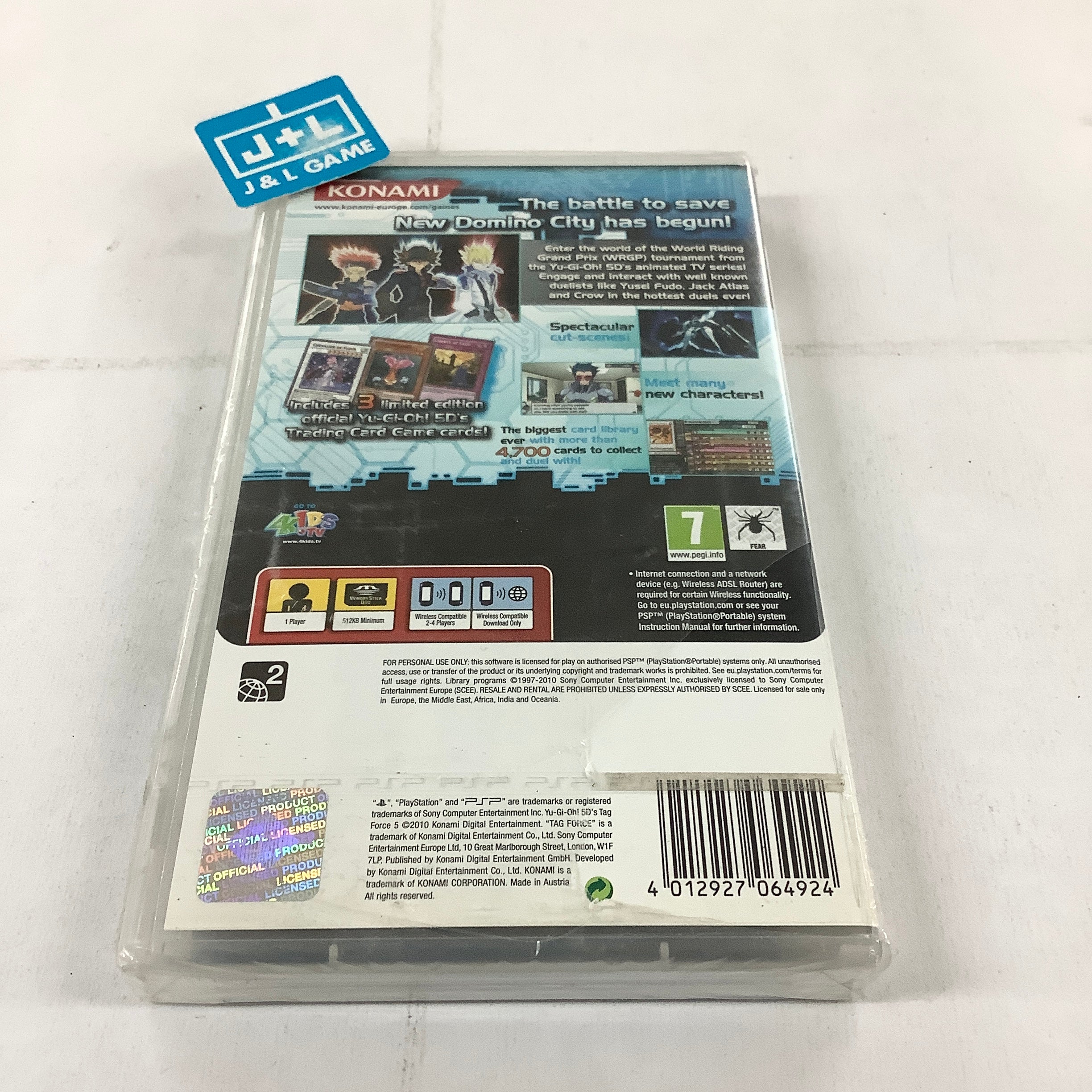 Yu-Gi-Oh! 5D's Tag Force 5 - Sony PSP (European Import) Video Games Konami   