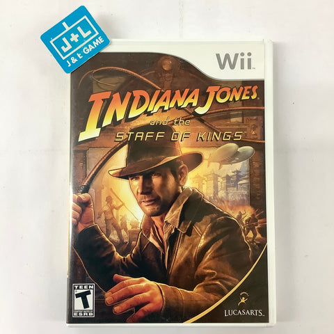 Indiana Jones and the Staff of Kings - Nintendo Wii [Pre-Owned] Video Games LucasArts   