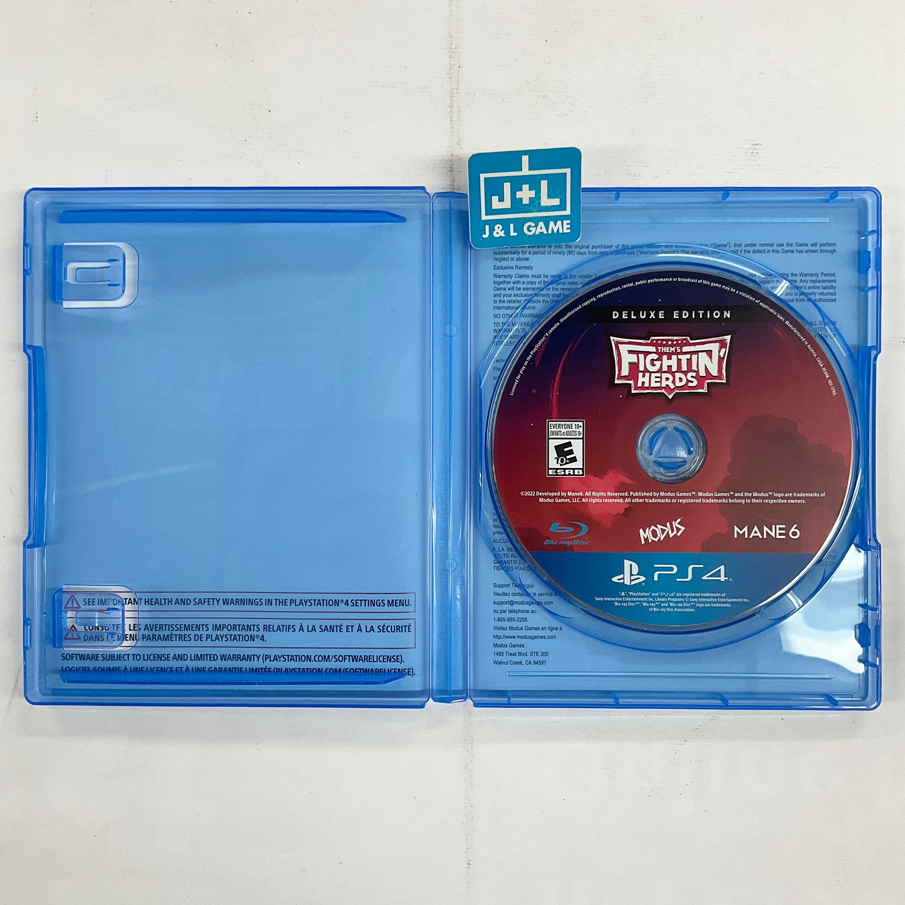 Them's Fighting Herds: Deluxe Edition - (PS4) PlayStation 4 [UNBOXING] Video Games Modus   