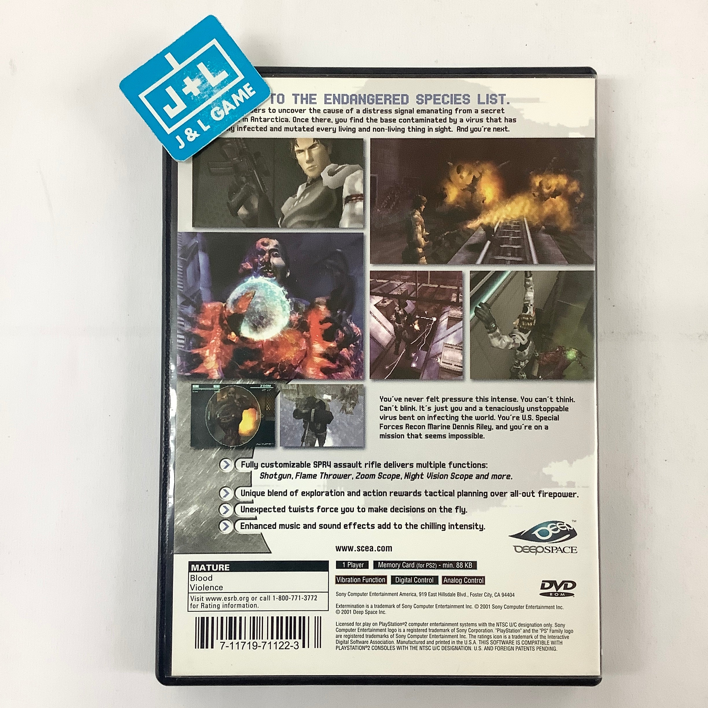 Extermination - (PS2) PlayStation 2 [Pre-Owned] Video Games SCEA   