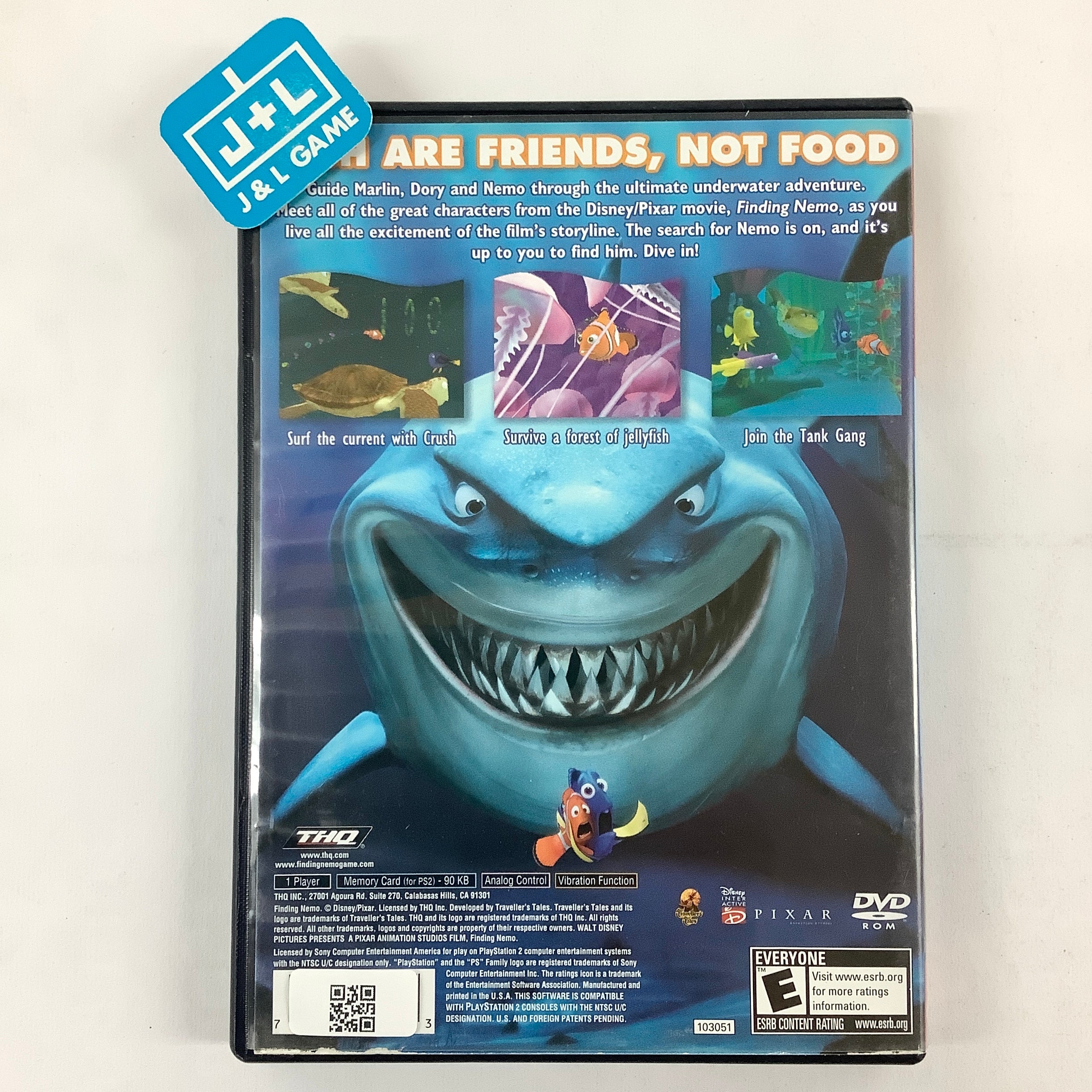 Finding Nemo (Greatest Hits) - (PS2) PlayStation 2 [Pre-Owned] Video Games THQ   