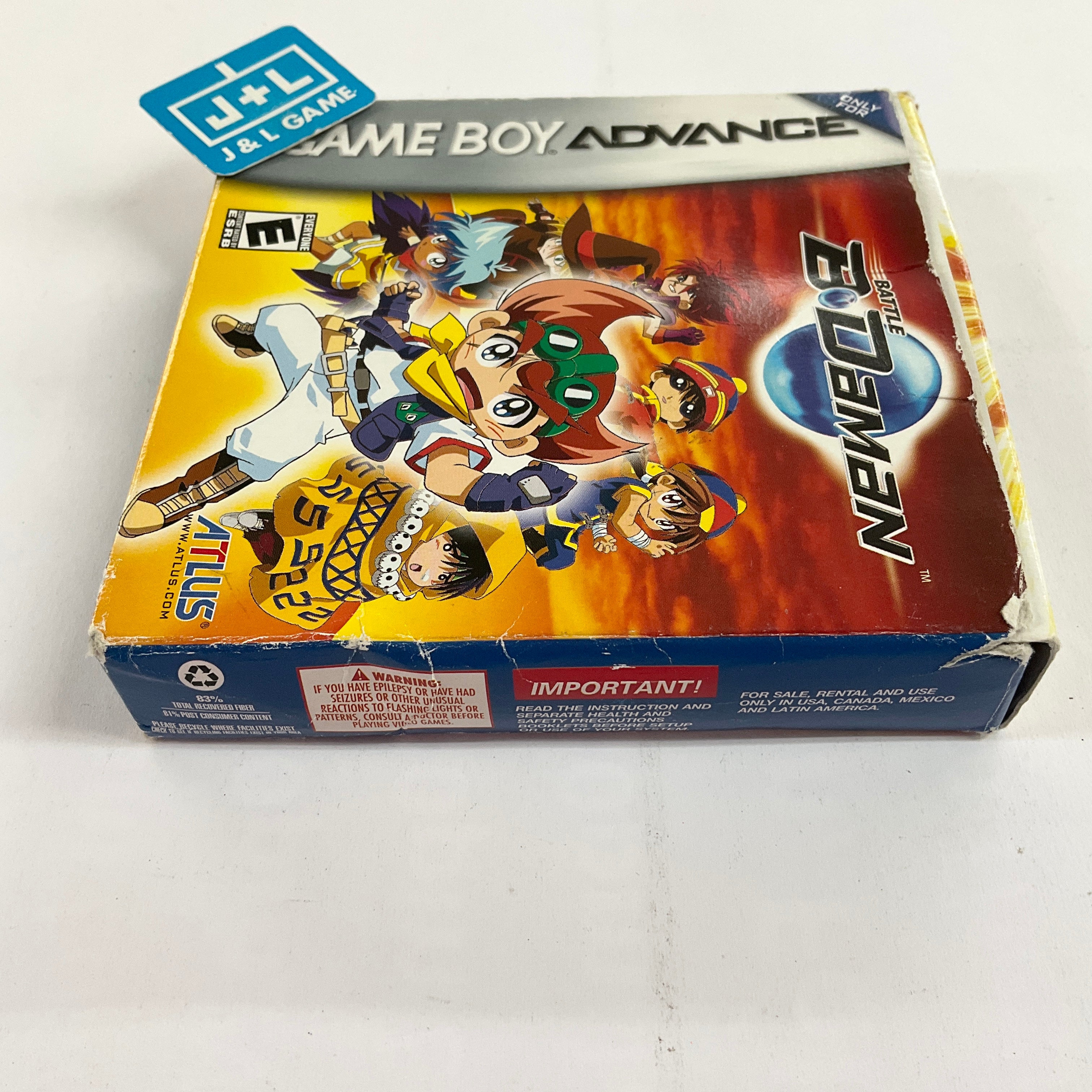 Battle B-Daman - (GBA) Game Boy Advance [Pre-Owned] Video Games Atlus   
