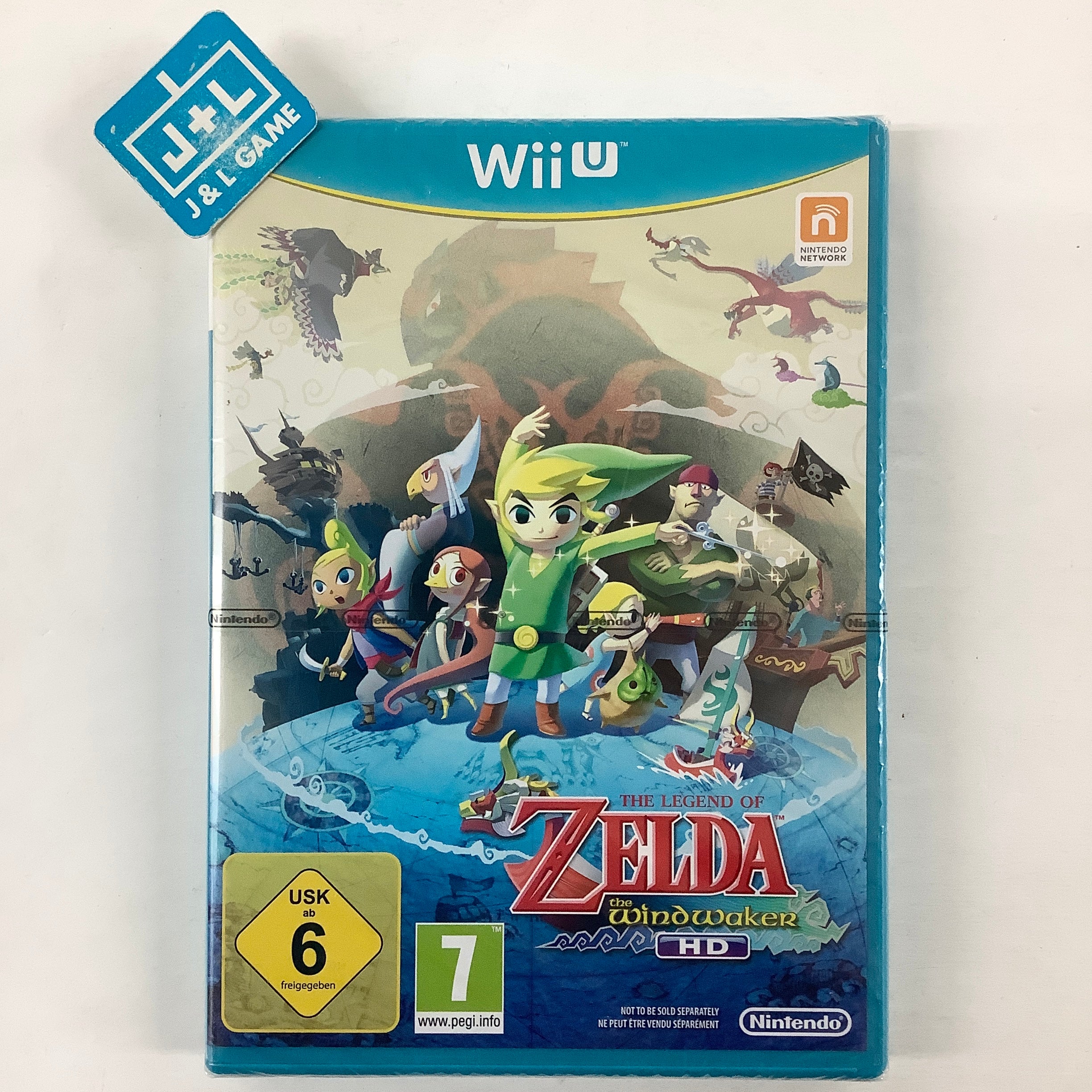 The Legend of Zelda: The Wind Waker HD - Nintendo Wii U (European Import) Video Games Nintendo   