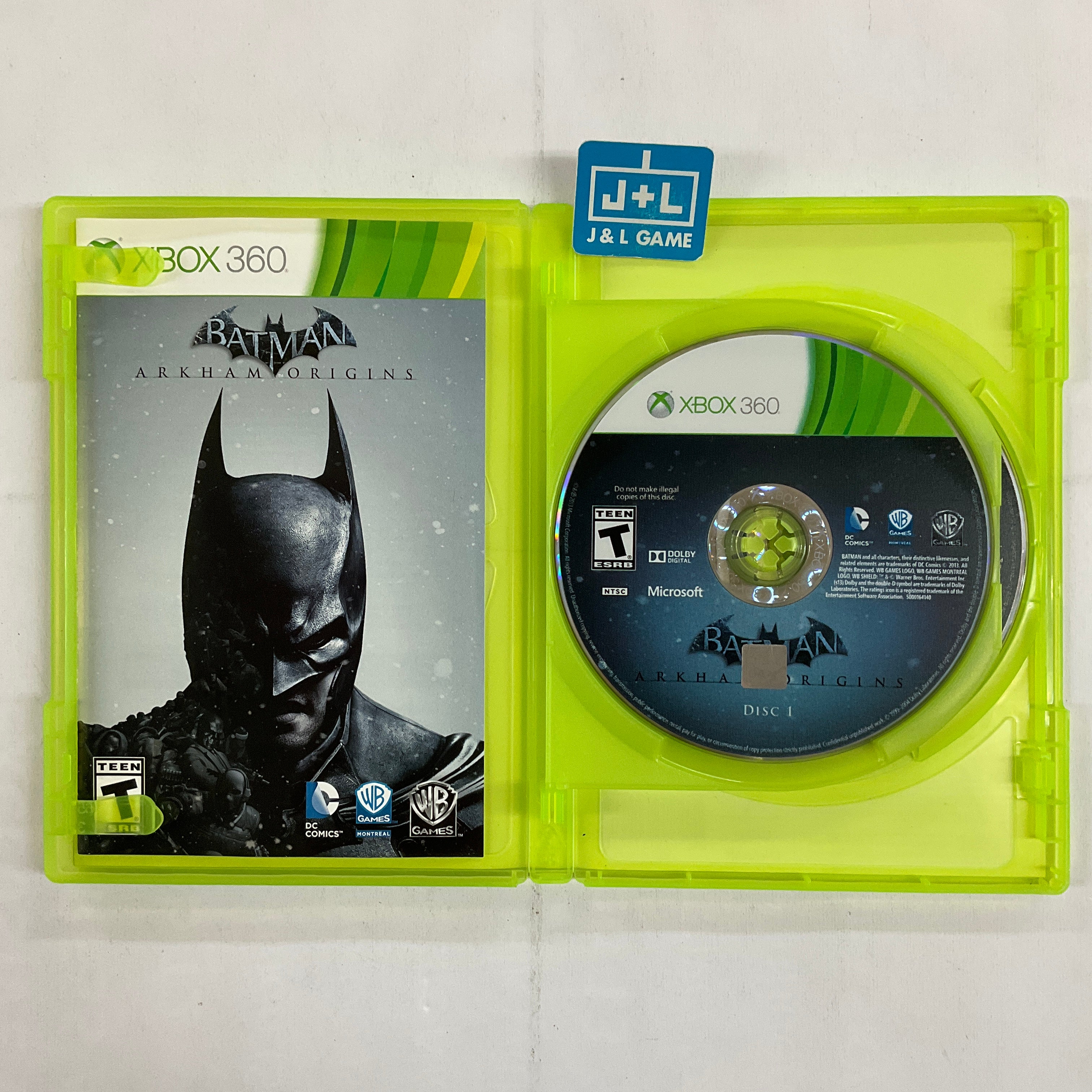 Batman: Arkham Origins - Xbox 360 [Pre-Owned] Video Games WB Games   