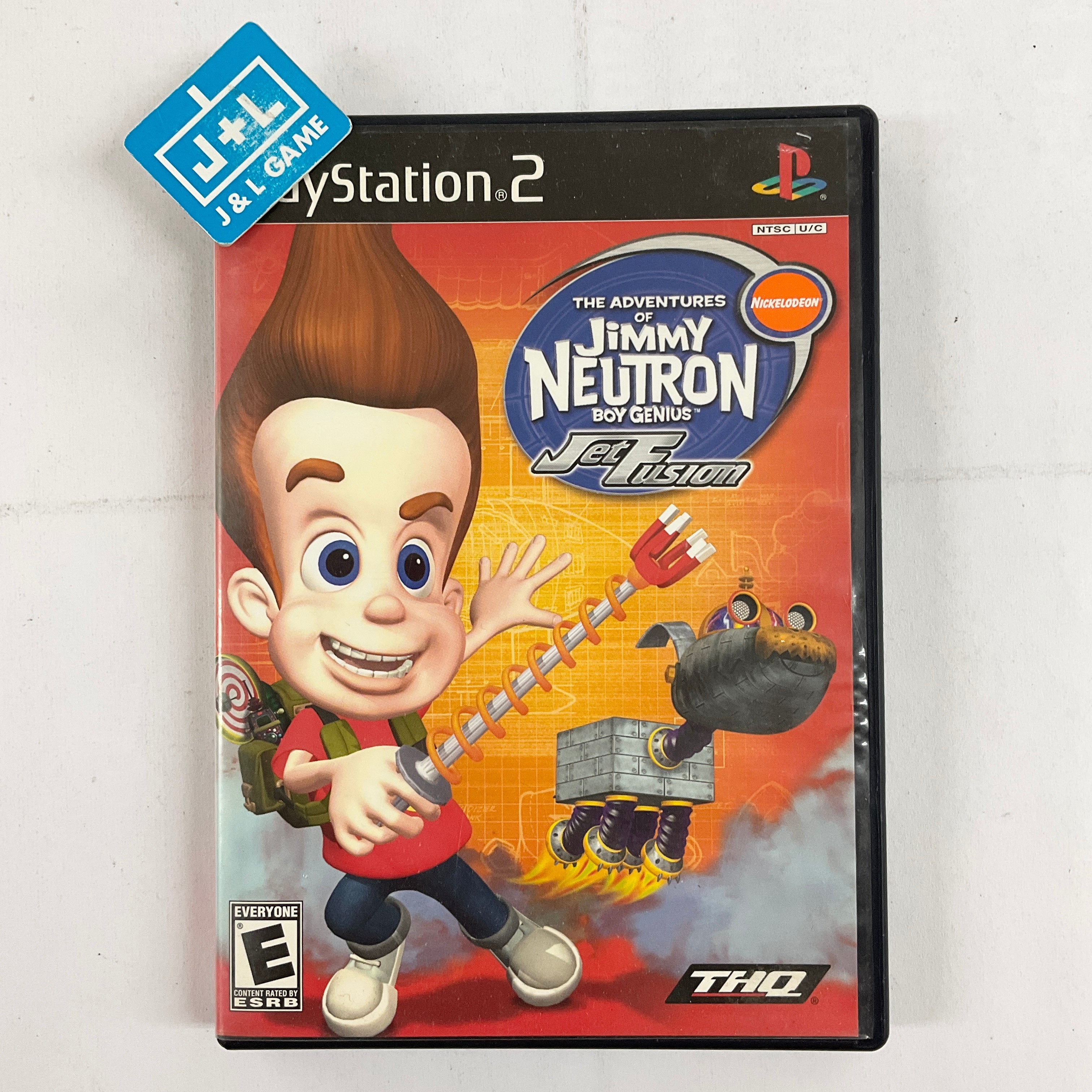 Jimmy Neutron Boy Genius: Jet Fusion - (PS2) Playstation 2 [Pre-Owned] Video Games THQ   