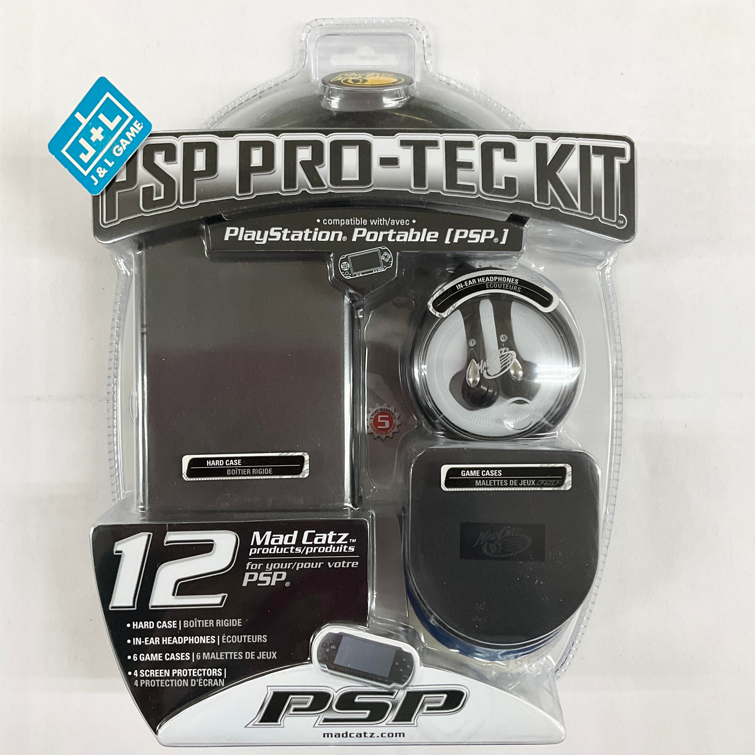 Mad Catz Sony PSP Pro-tec Kit - Sony PSP Video Games MADCATZ   