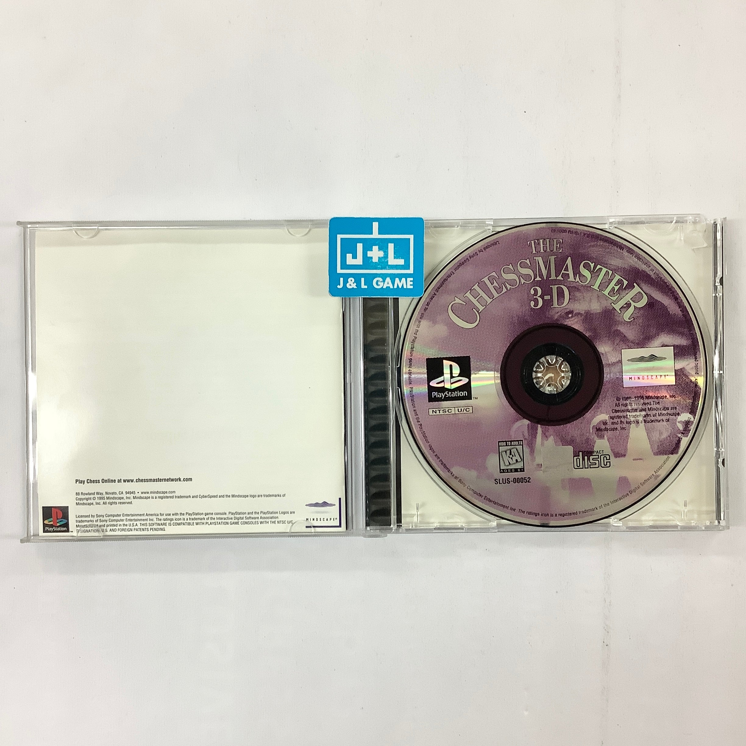 The Chessmaster 3-D - (PS1) PlayStation 1 [Pre-Owned] Video Games Mindscape   