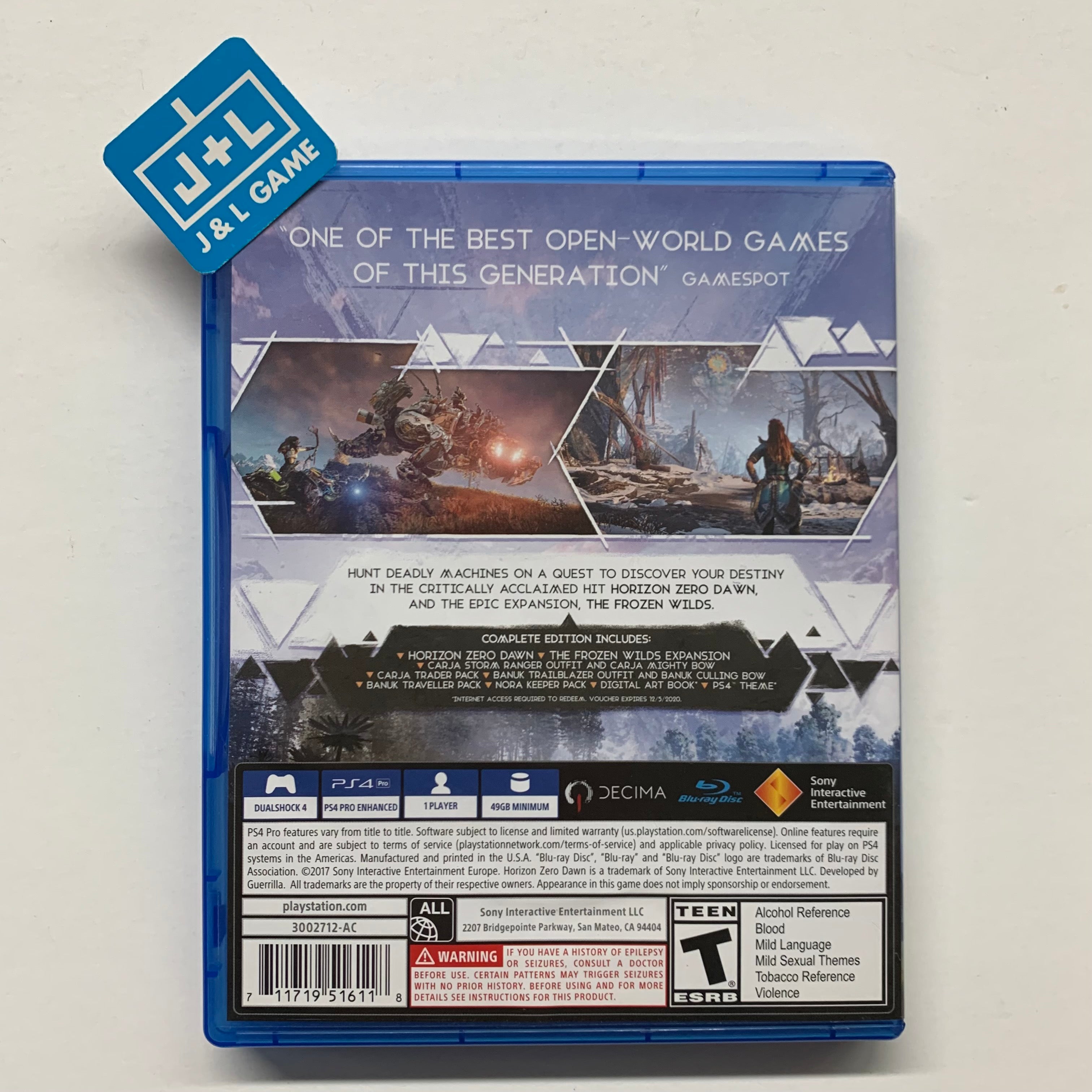 Horizon Zero Dawn: Complete Edition - (PS4) PlayStation 4 [Pre-Owned] Video Games PlayStation   