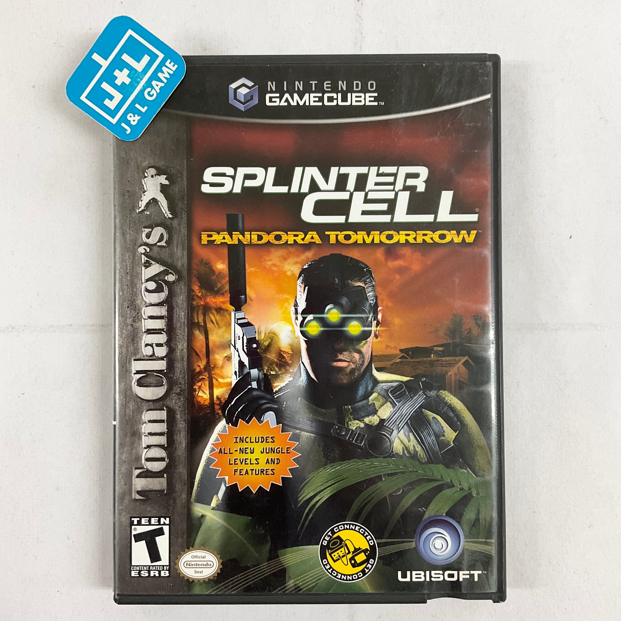 Gamecube Disc Splinter Cell Tom Clancy's Splinter Cell Pandora Tomorrow - (GC) GameCube [Pre-Owned ...