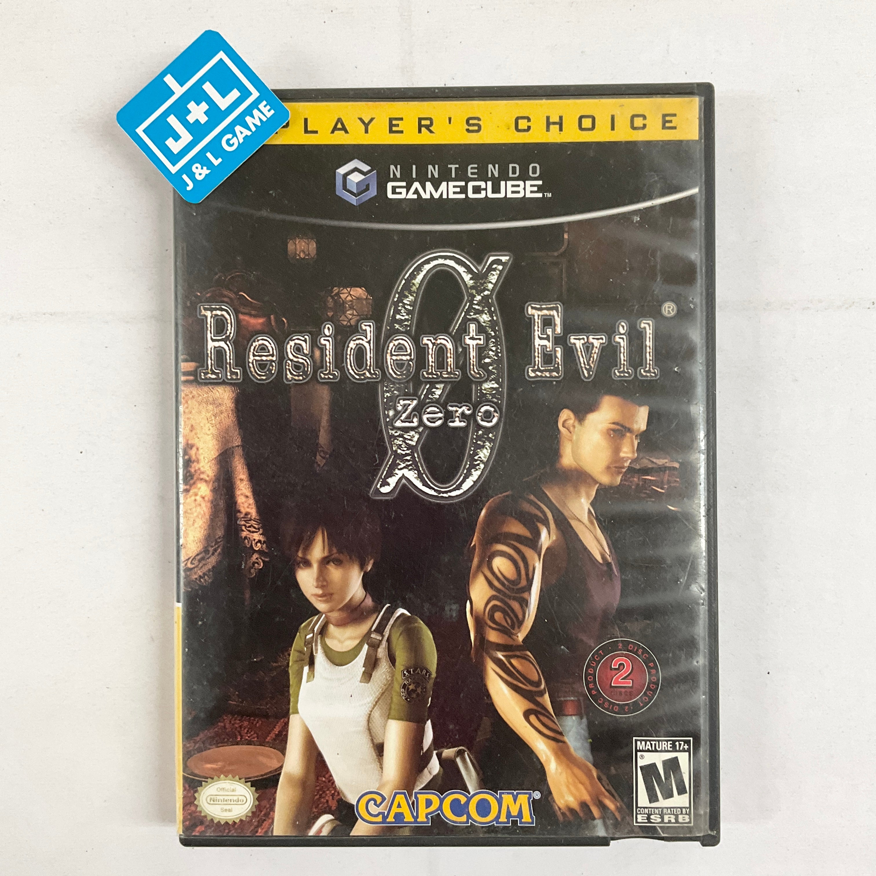 Resident Evil 0 (Player's Choice) - (GC) GameCube [Pre-Owned] Video Games Capcom   