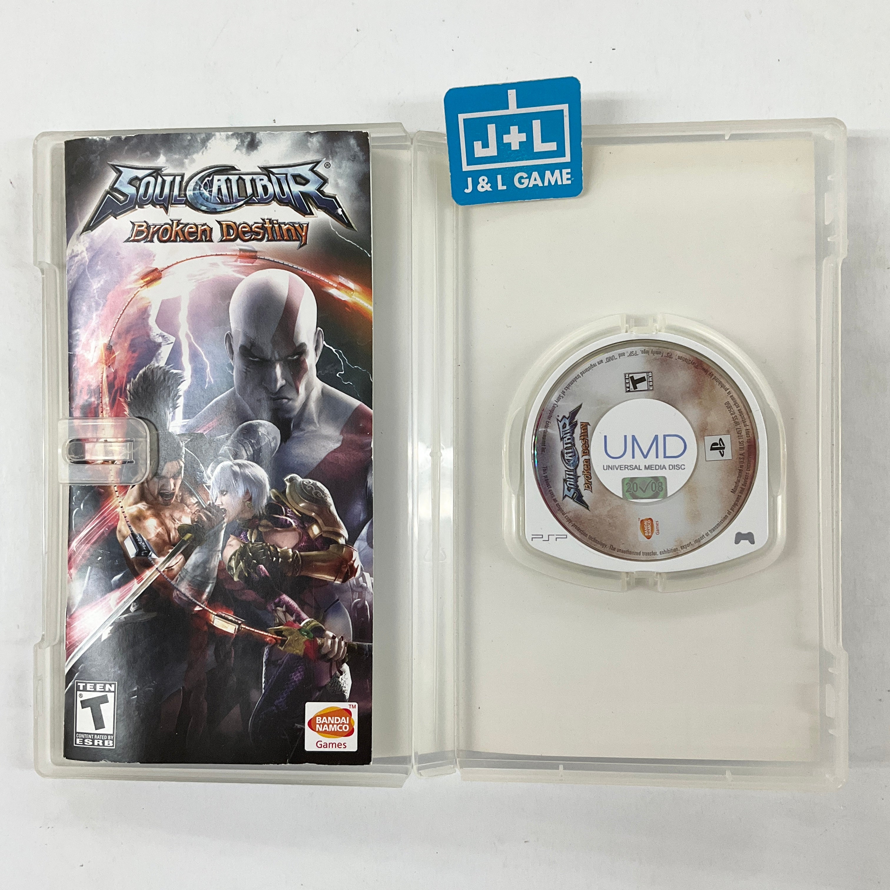 SoulCalibur: Broken Destiny - Sony PSP [Pre-Owned] Video Games Namco Bandai Games   