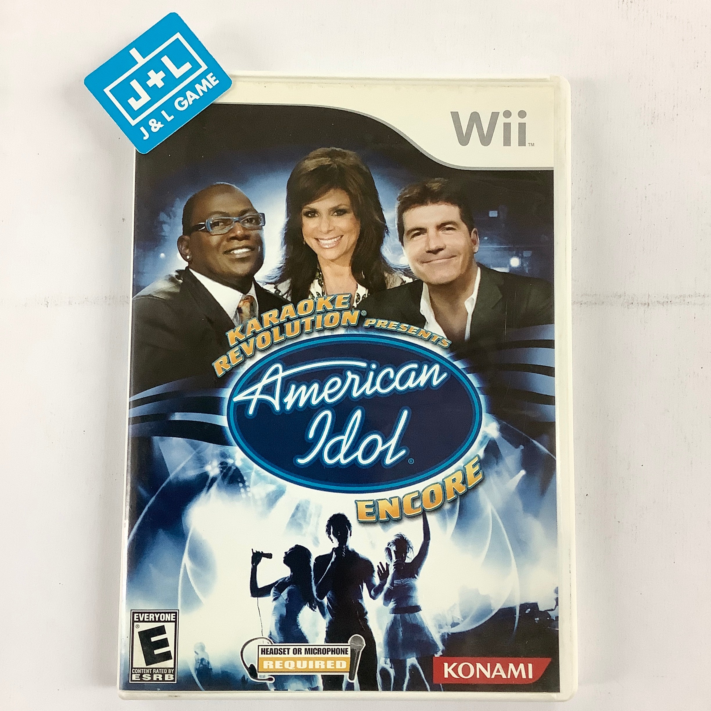 Karaoke Revolution Presents: American Idol Encore - Nintendo Wii [Pre-Owned] Video Games Konami   