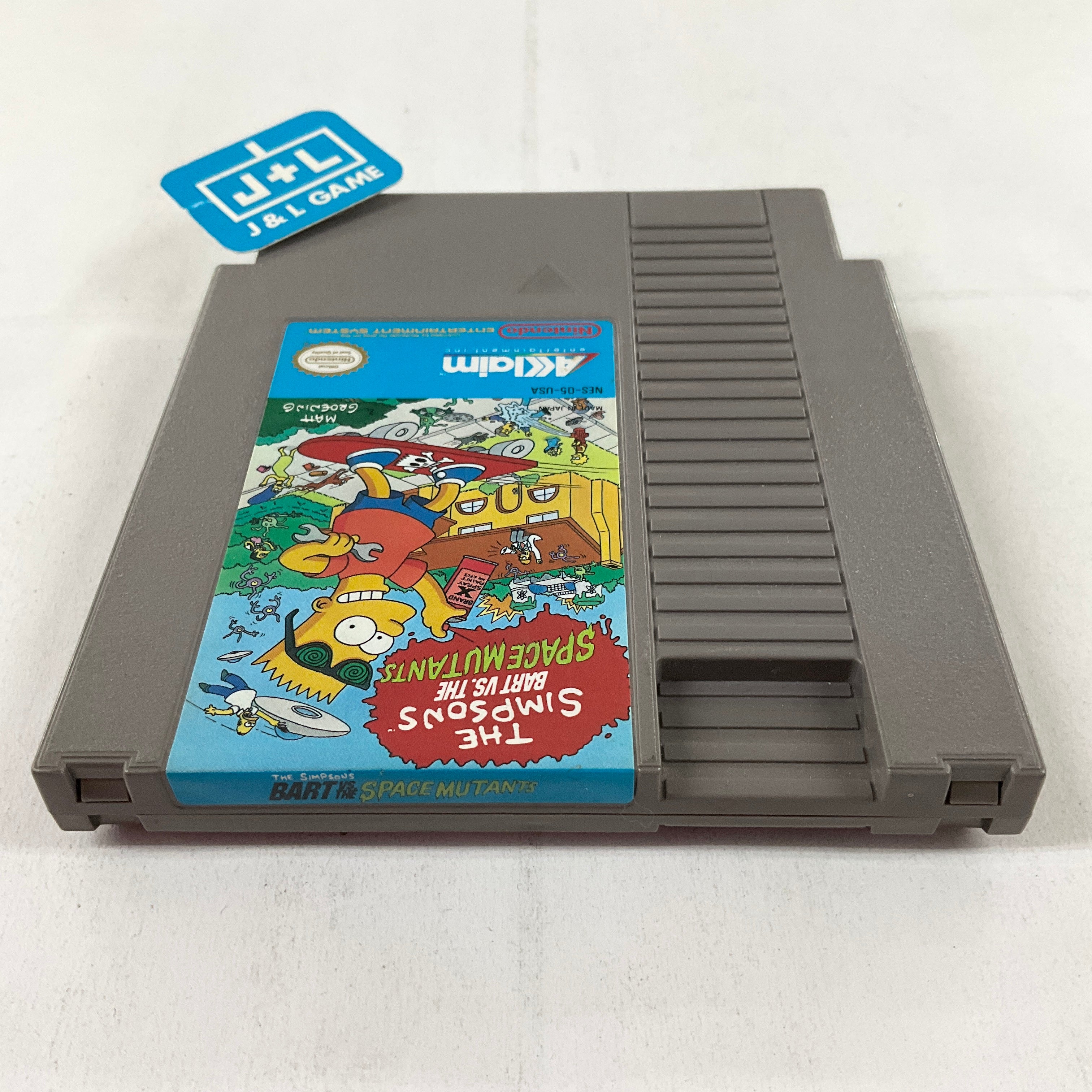 The Simpsons: Bart vs. the Space Mutants - (NES) Nintendo Entertainment System [Pre-Owned] Video Games Acclaim   