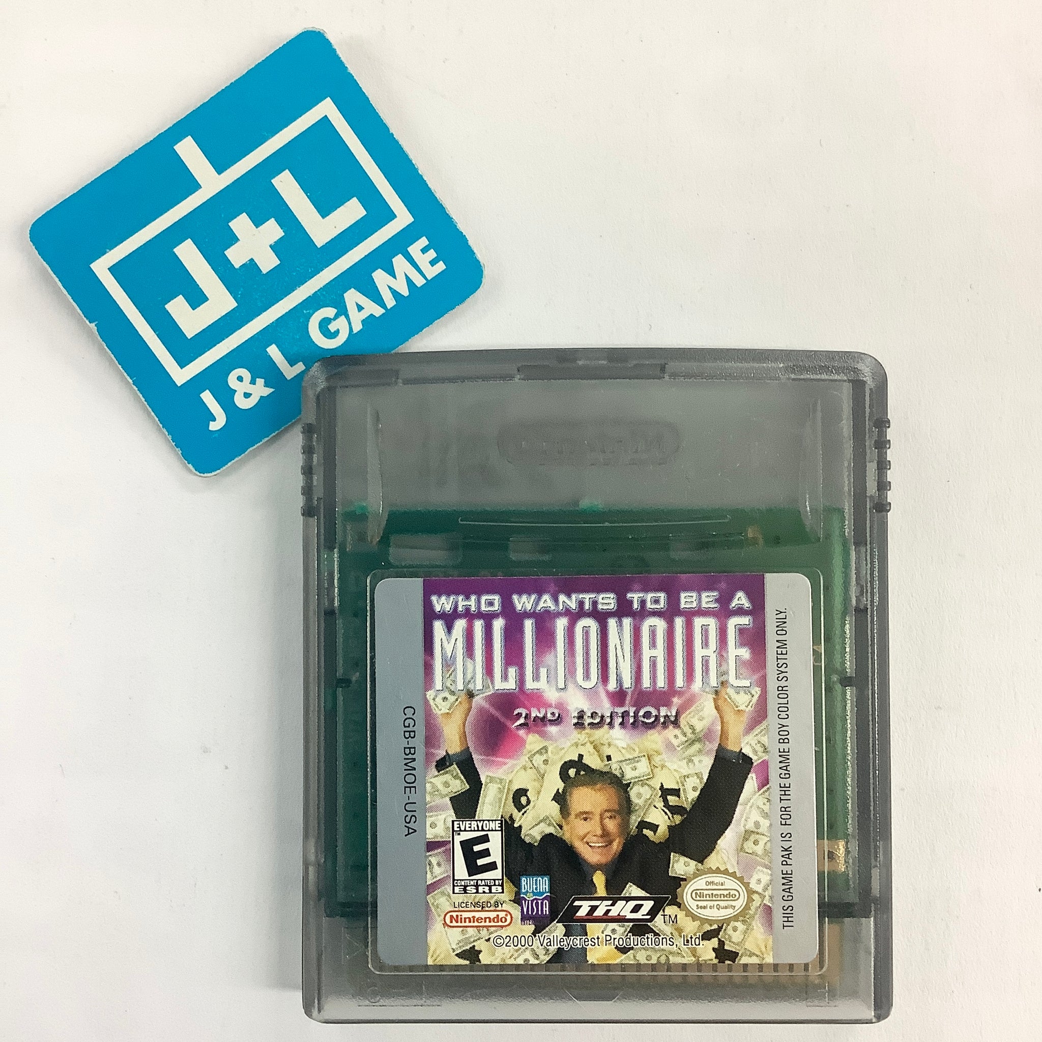 Who Wants to Be a Millionaire 2nd Edition - (GBC) Game Boy Color [Pre-Owned] Video Games THQ   
