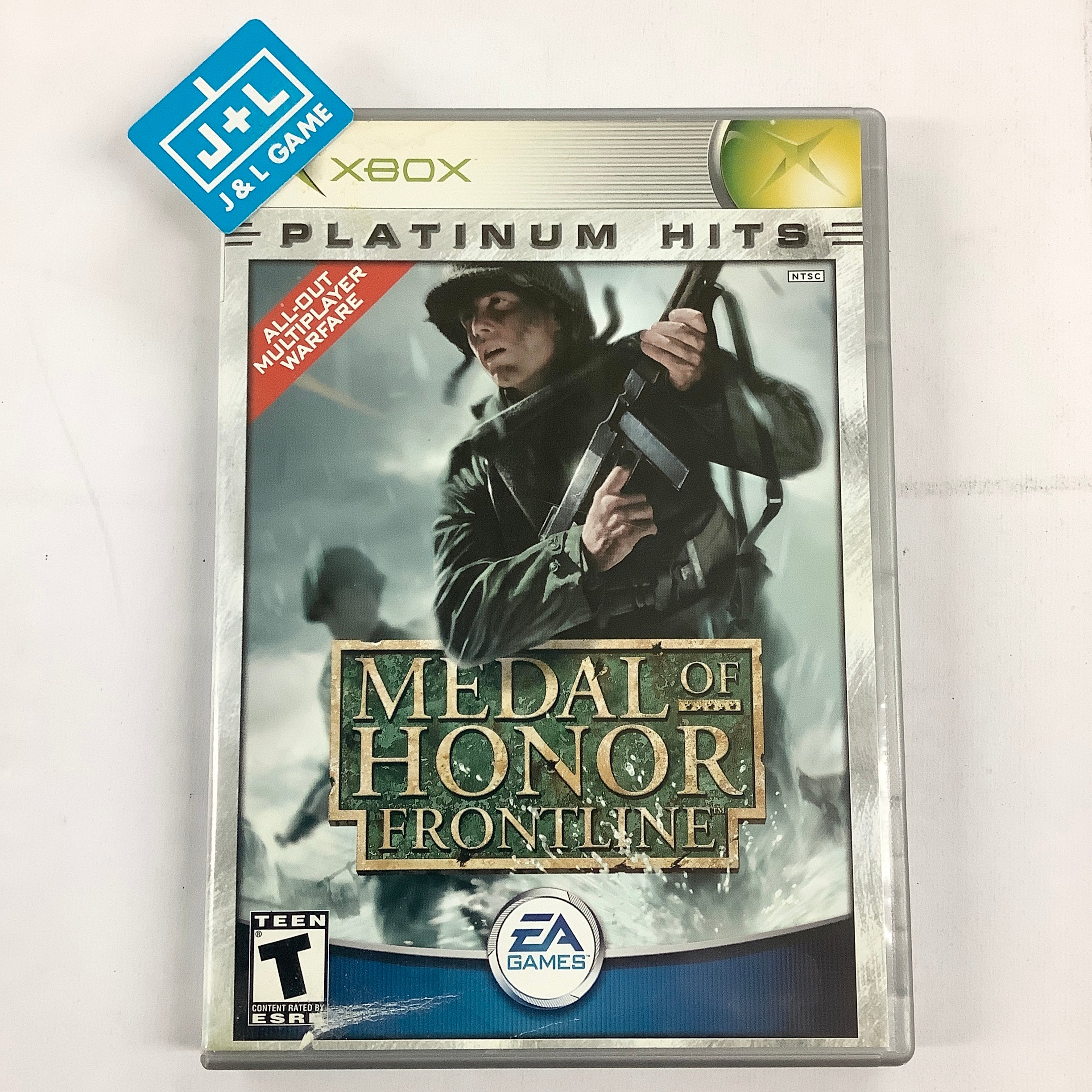 Medal of Honor: Frontline (Platinum Hits) - (XB) Xbox [Pre-Owned] Video Games EA Games   