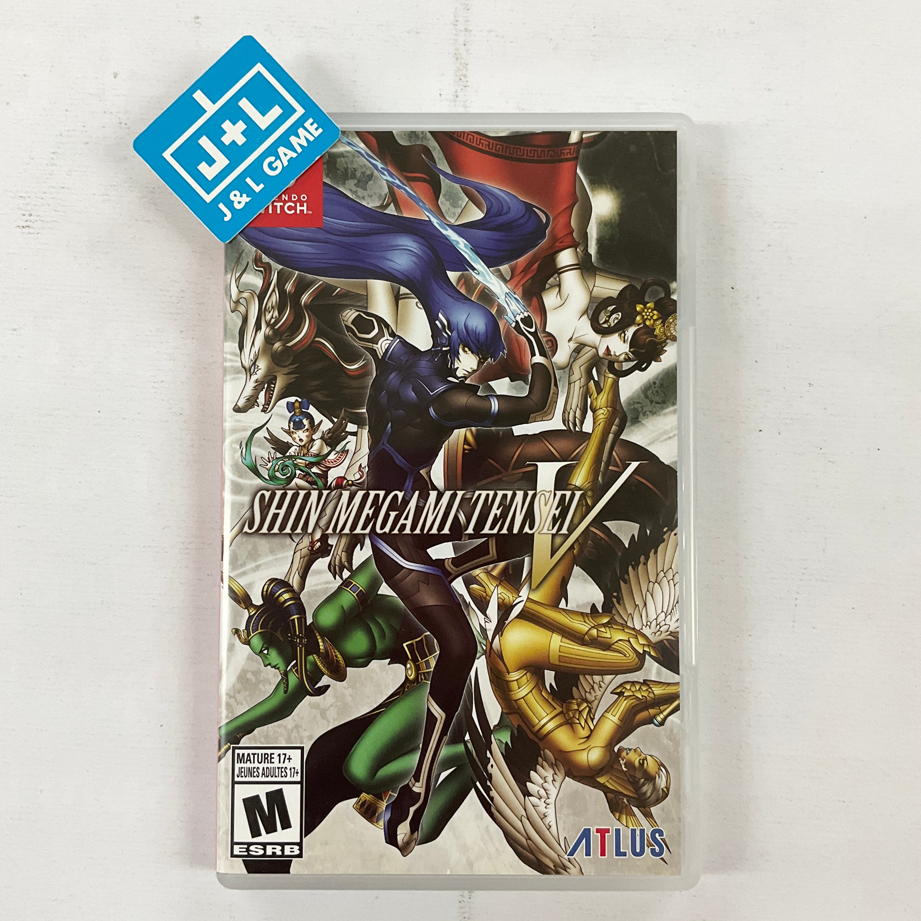 Shin Megami Tensei V - (NSW) Nintendo Switch [UNBOXING] Video Games SEGA   