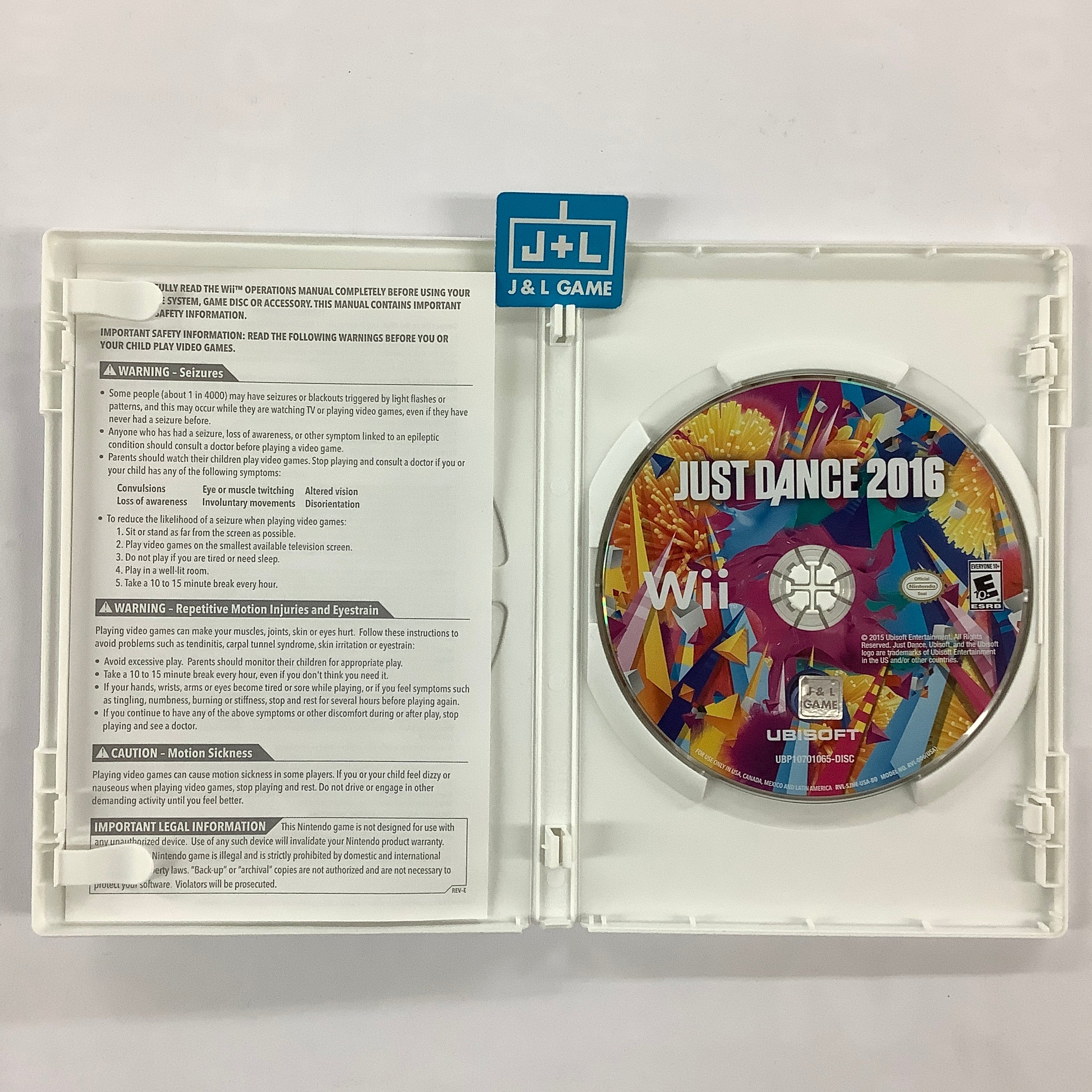 Just Dance 2016 - Nintendo Wii [Pre-Owned] Video Games Ubisoft   