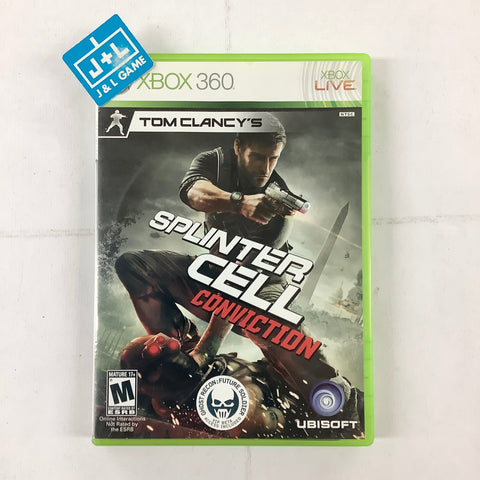 Tom Clancy's Splinter Cell: Conviction - Xbox 360 [Pre-Owned] Video Games Ubisoft   