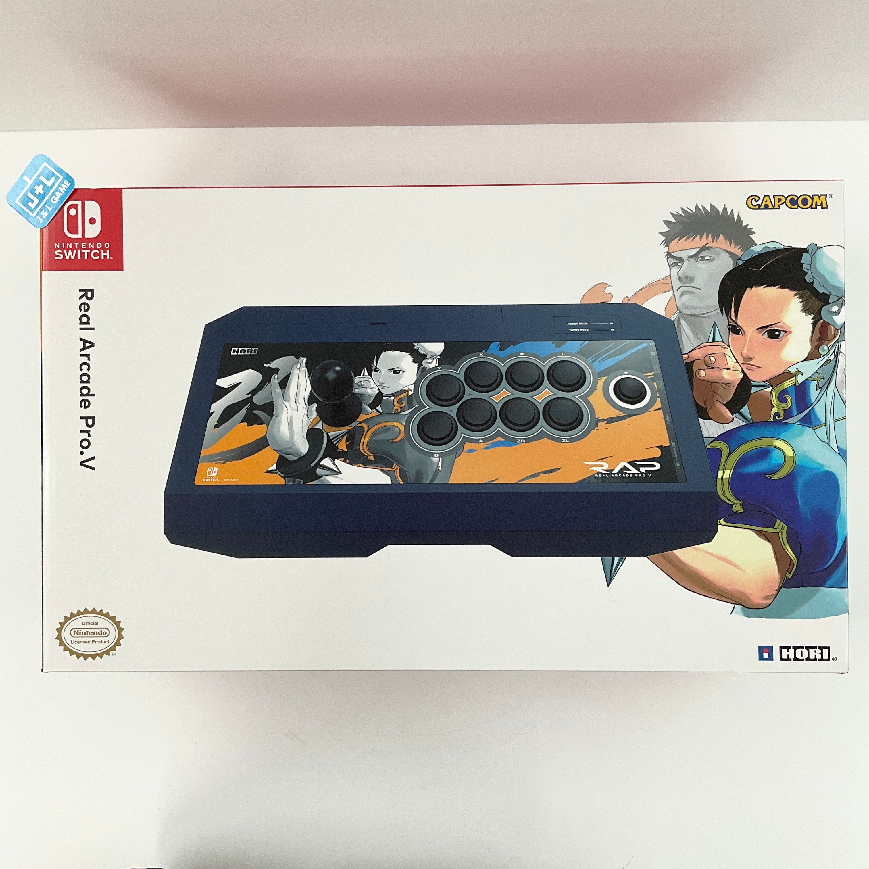 HORI Nintendo Switch Real Arcade Pro V (Street Fighter Chun-Li Edition) - (NSW) Nintendo Switch Accessories HORI   