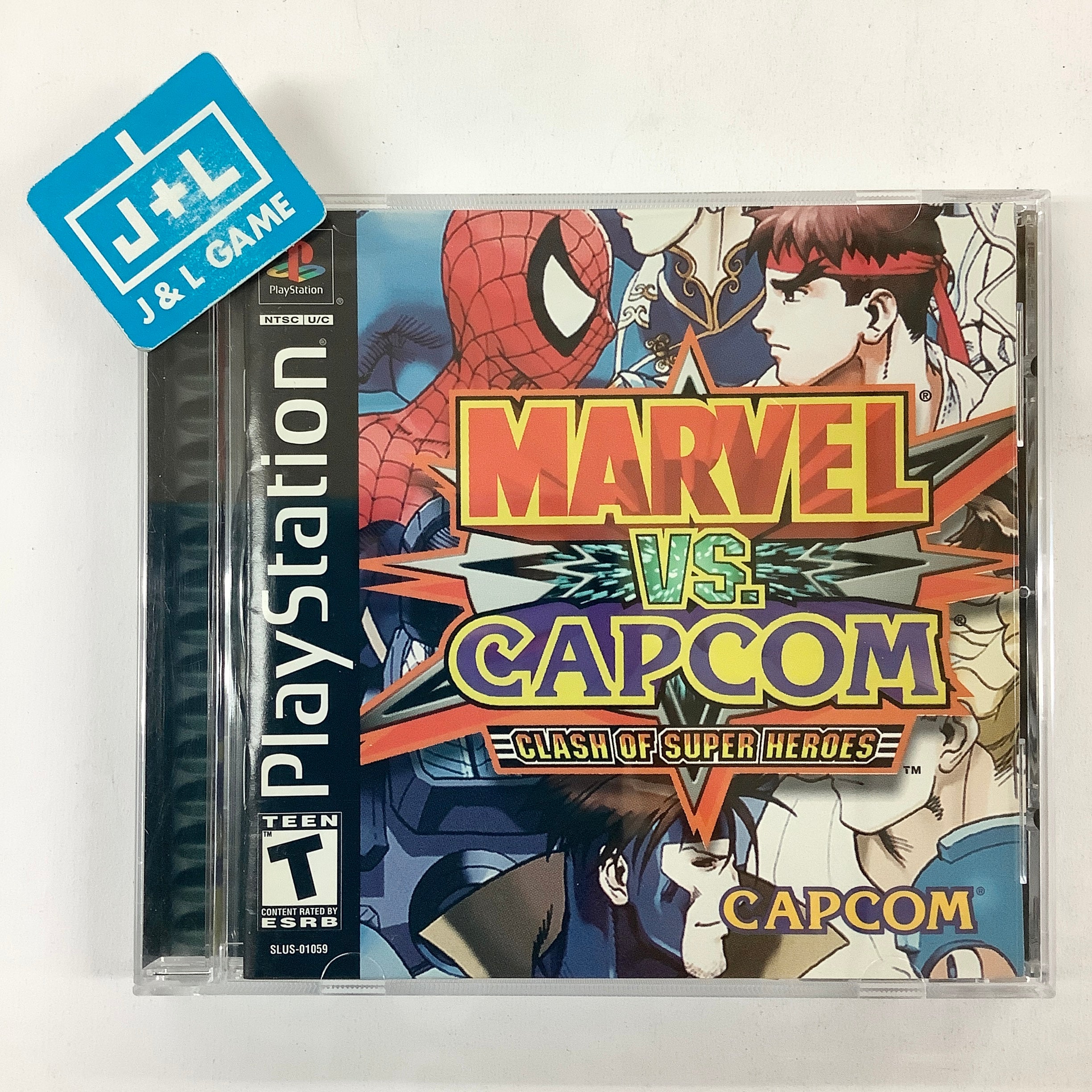 Marvel vs. Capcom: Clash of Super Heroes - (PS1) PlayStation 1 [Pre-Owned] Video Games Capcom   