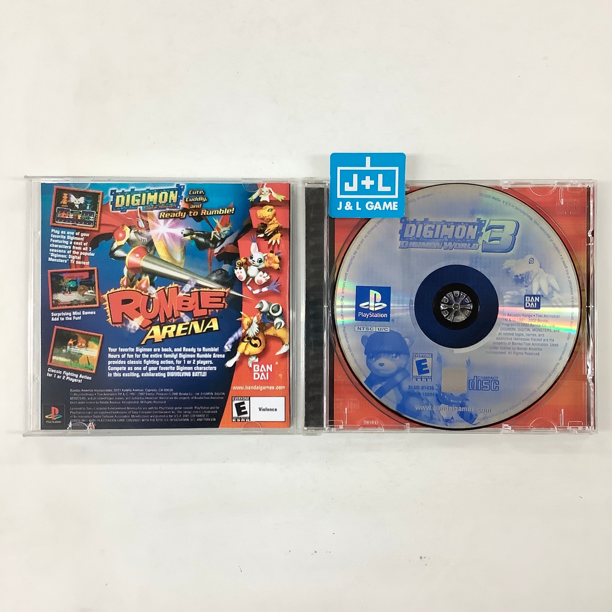 Digimon World 3  - (PS1) PlayStation 1 [Pre-Owned] Video Games Bandai   