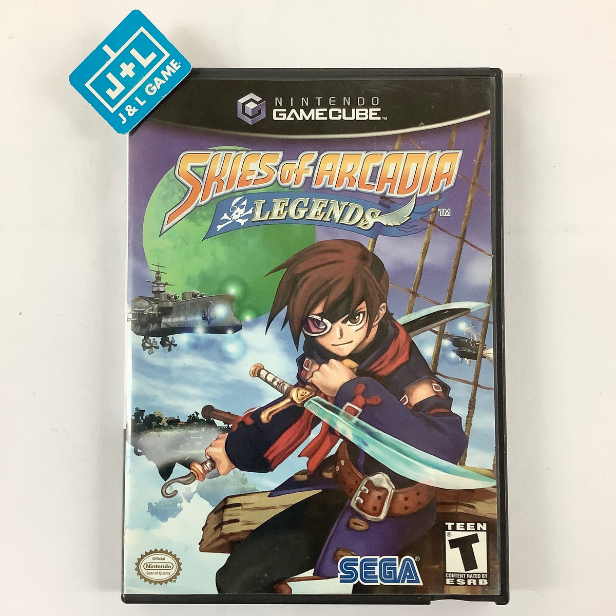 Manette GameCube Custom Skies Of Arcadia – Occasion – Fonctionnelle – Origine France