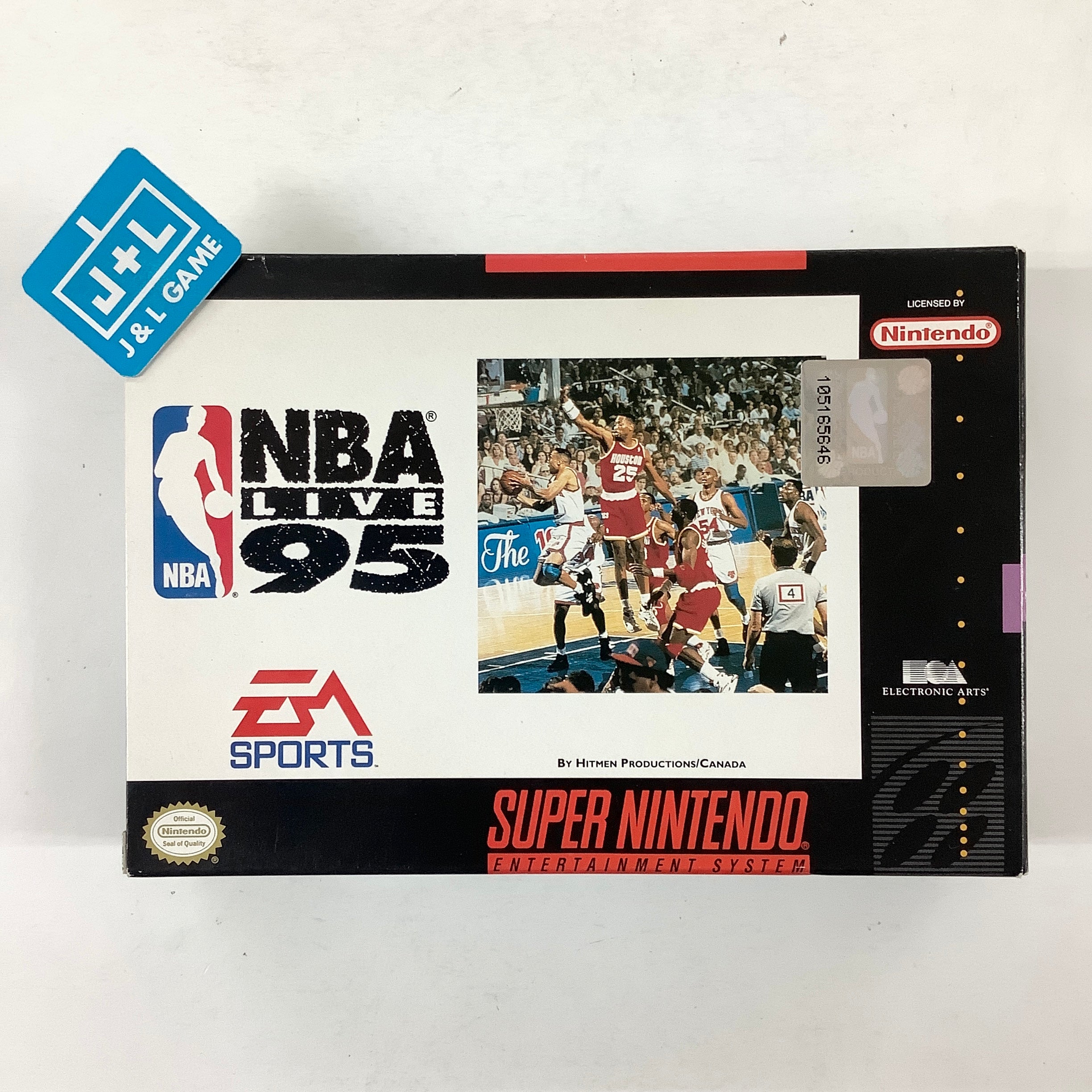 NBA Live 95 - (SNES) Super Nintendo [Pre-Owned] Video Games EA Sports   
