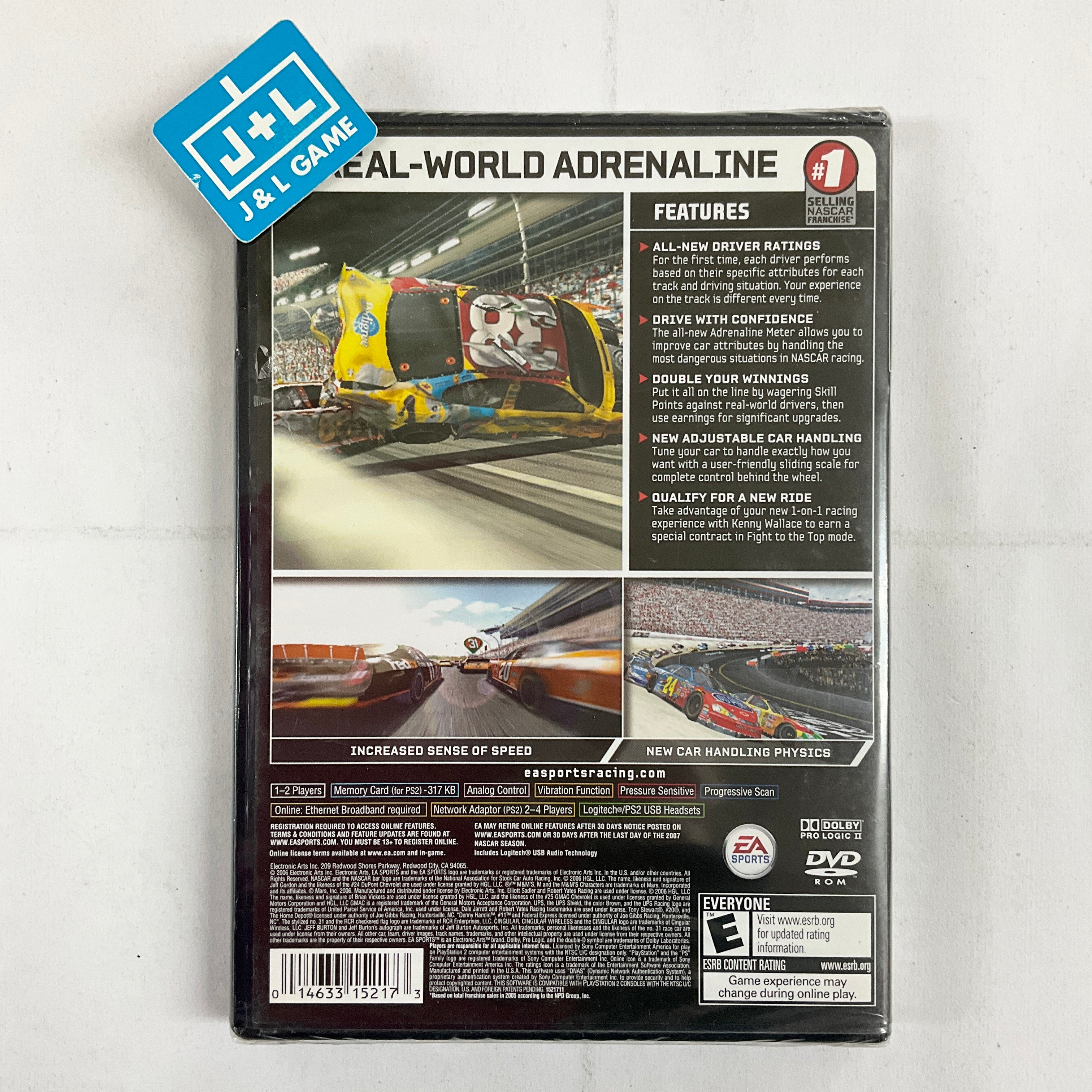 NASCAR 07 - (PS2) PlayStation 2 Video Games EA Sports   