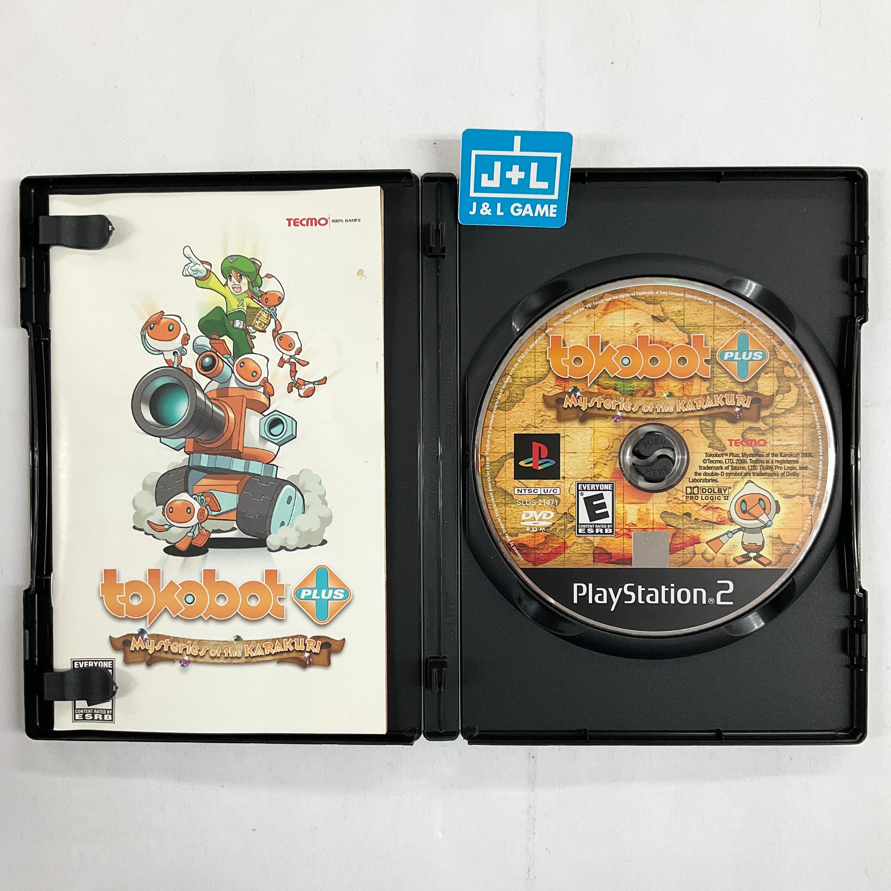 Tokobot Plus: Mysteries of the Karakuri - (PS2) PlayStation 2 [Pre-Owned] Video Games Tecmo   