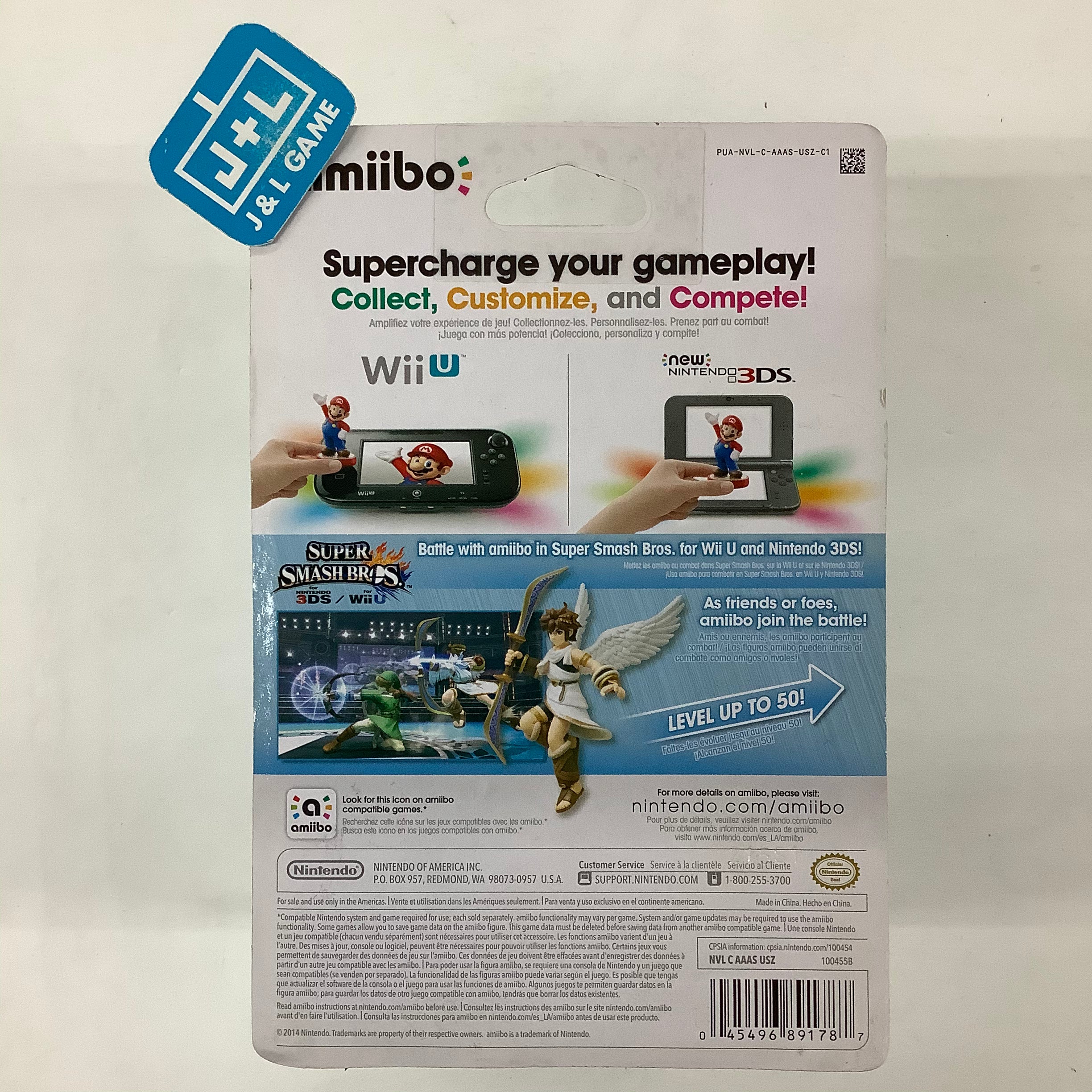 Pit (Super Smash Bros. series) - Nintendo WiiU Amiibo Amiibo Nintendo   
