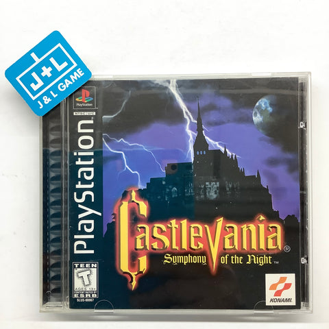 Castlevania: Symphony of the Night - (PS1) PlayStation 1 [Pre-Owned] Video Games Konami   