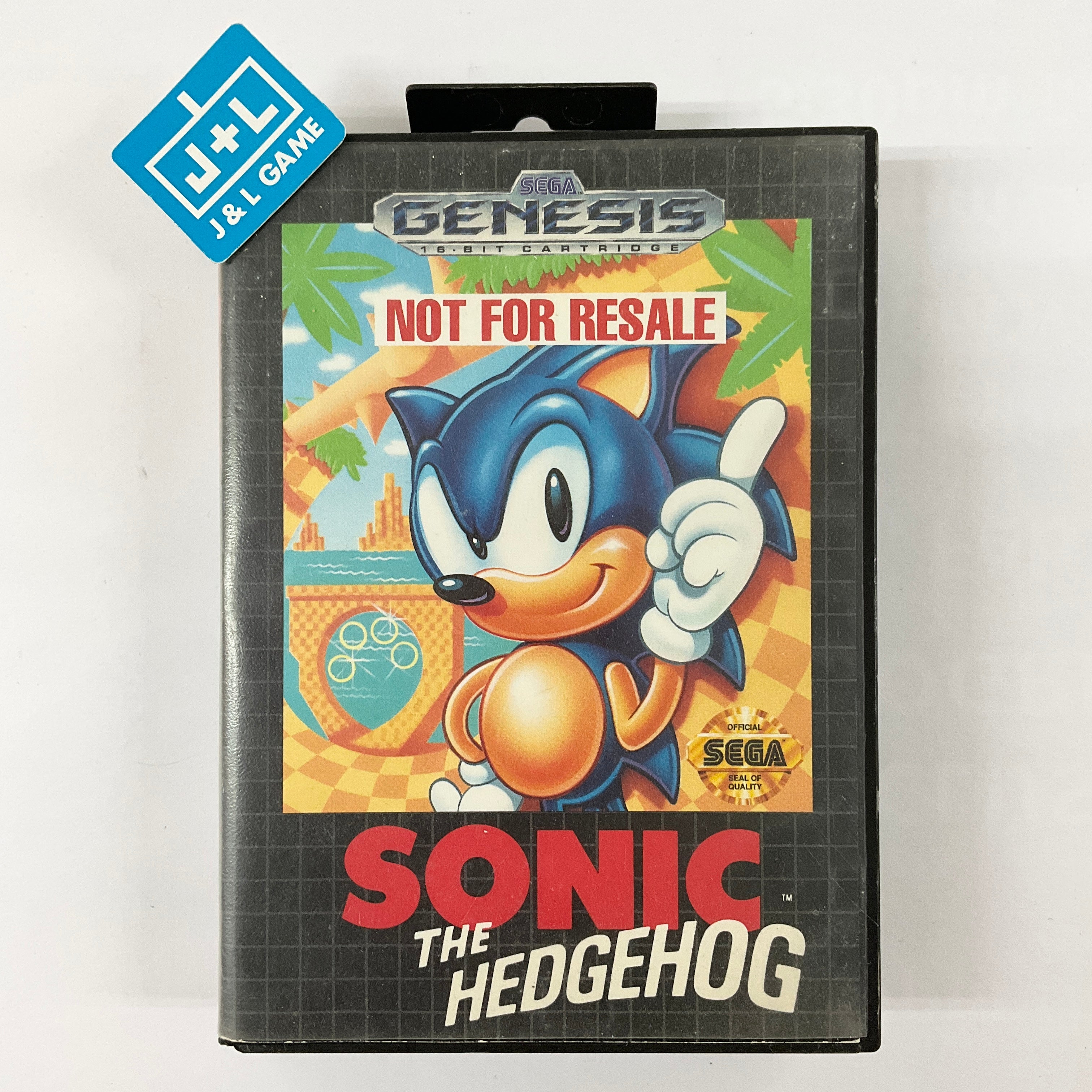 Sonic the Hedgehog (Not for Resale) - (SG) SEGA Genesis [Pre-Owned