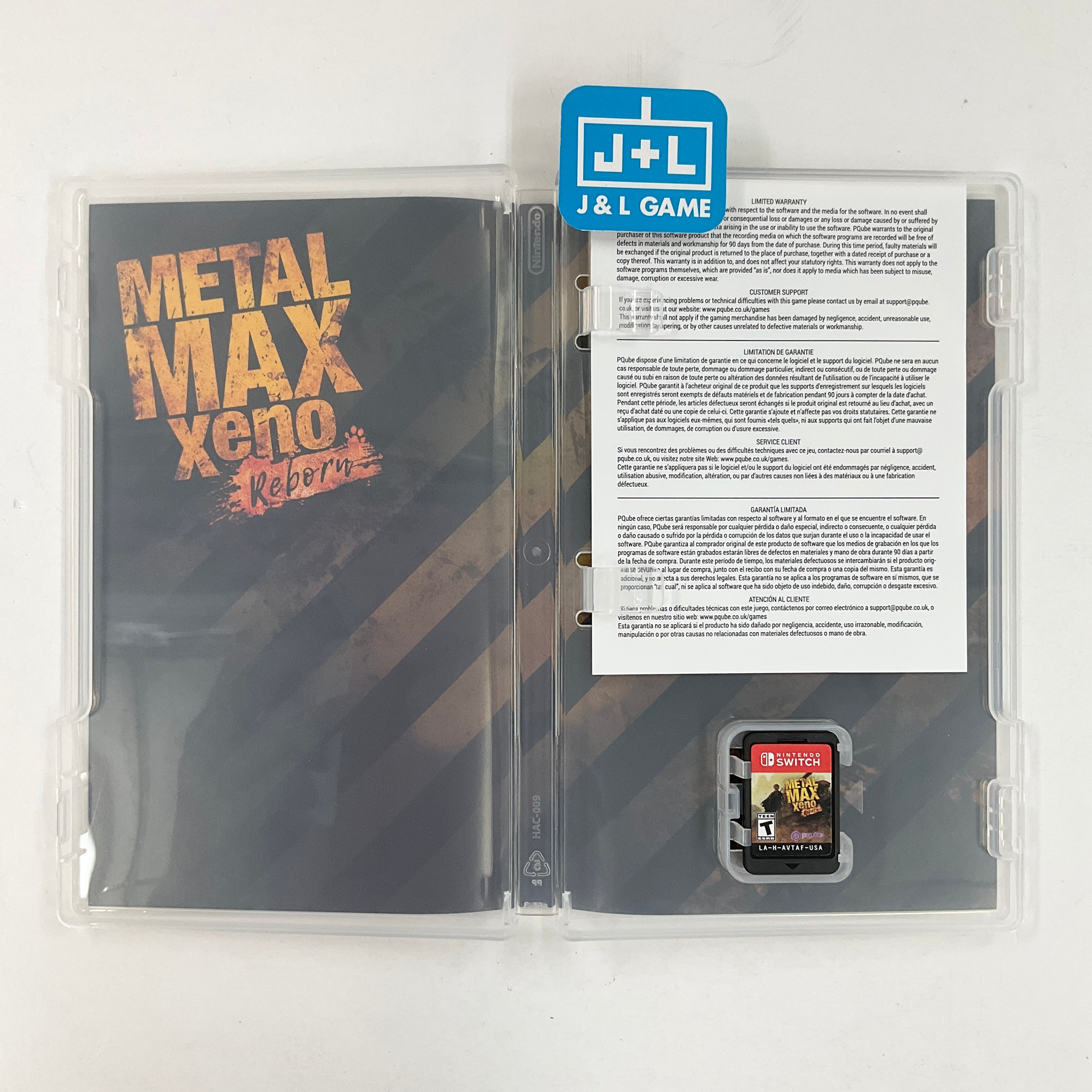 Metal Max Xeno Reborn - (NSW) Nintendo Switch [UNBOXING] Video Games PQube   