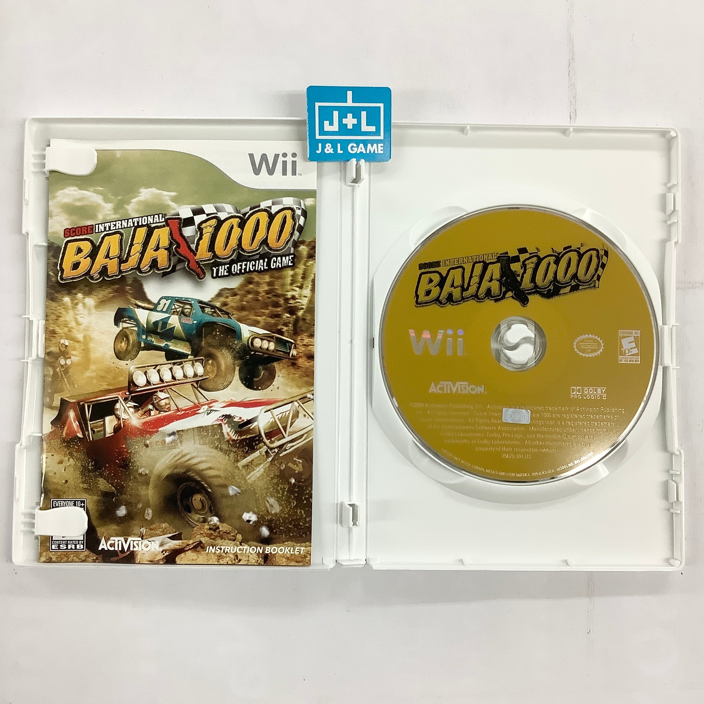 SCORE International Baja 1000 - Nintendo Wii [Pre-Owned] Video Games Activision   