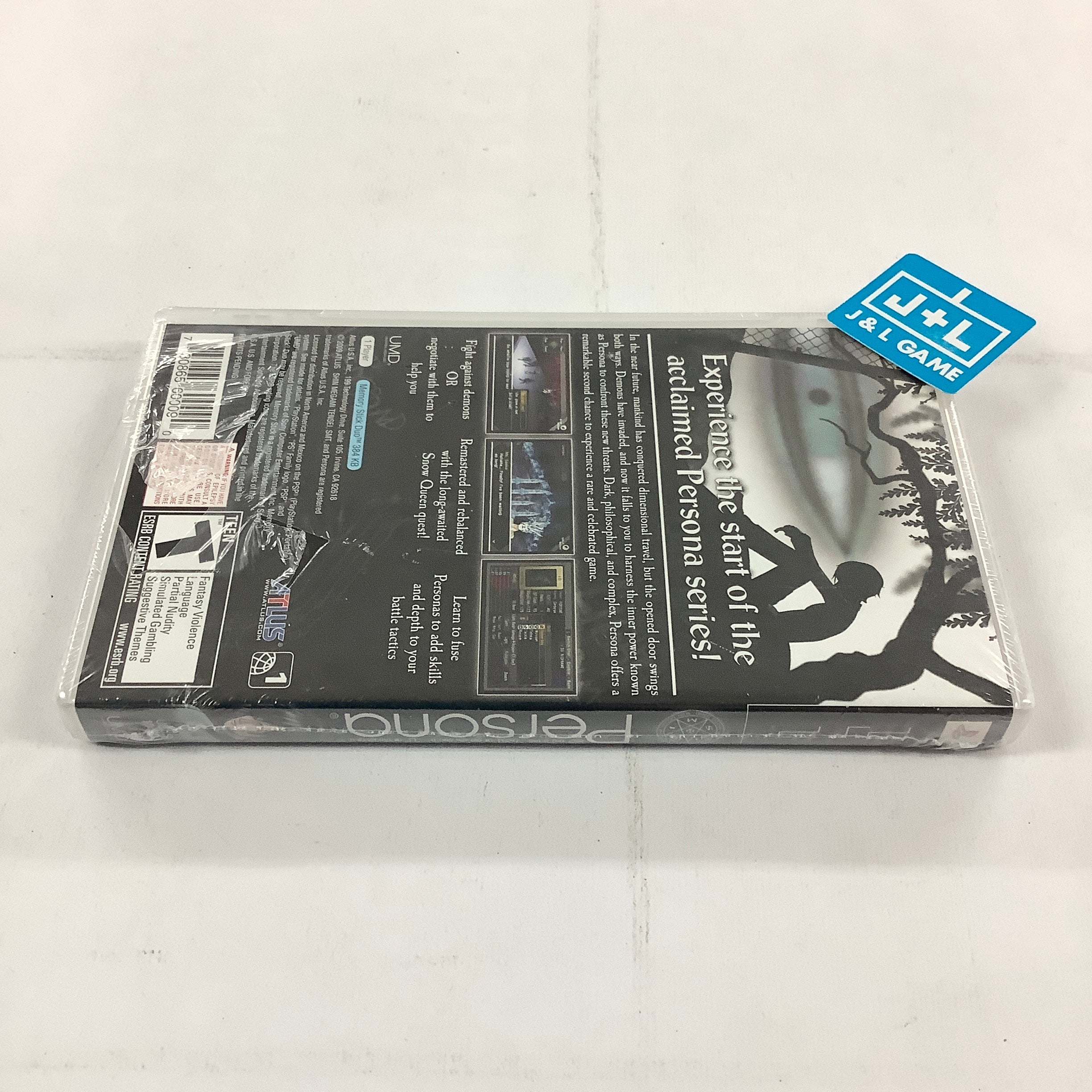 Shin Megami Tensei: Persona - Sony PSP Video Games Atlus   