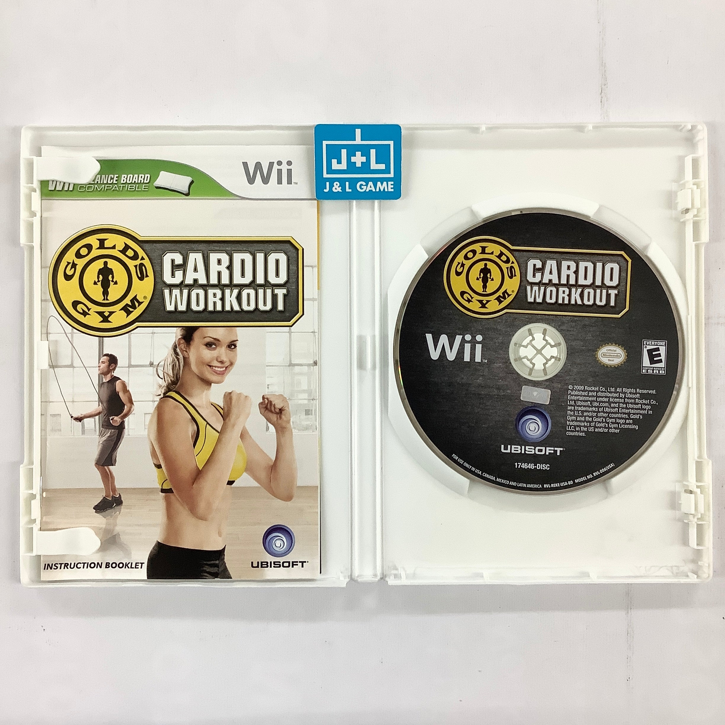 Gold's Gym: Cardio Workout - Nintendo Wii [Pre-Owned] Video Games Ubisoft   